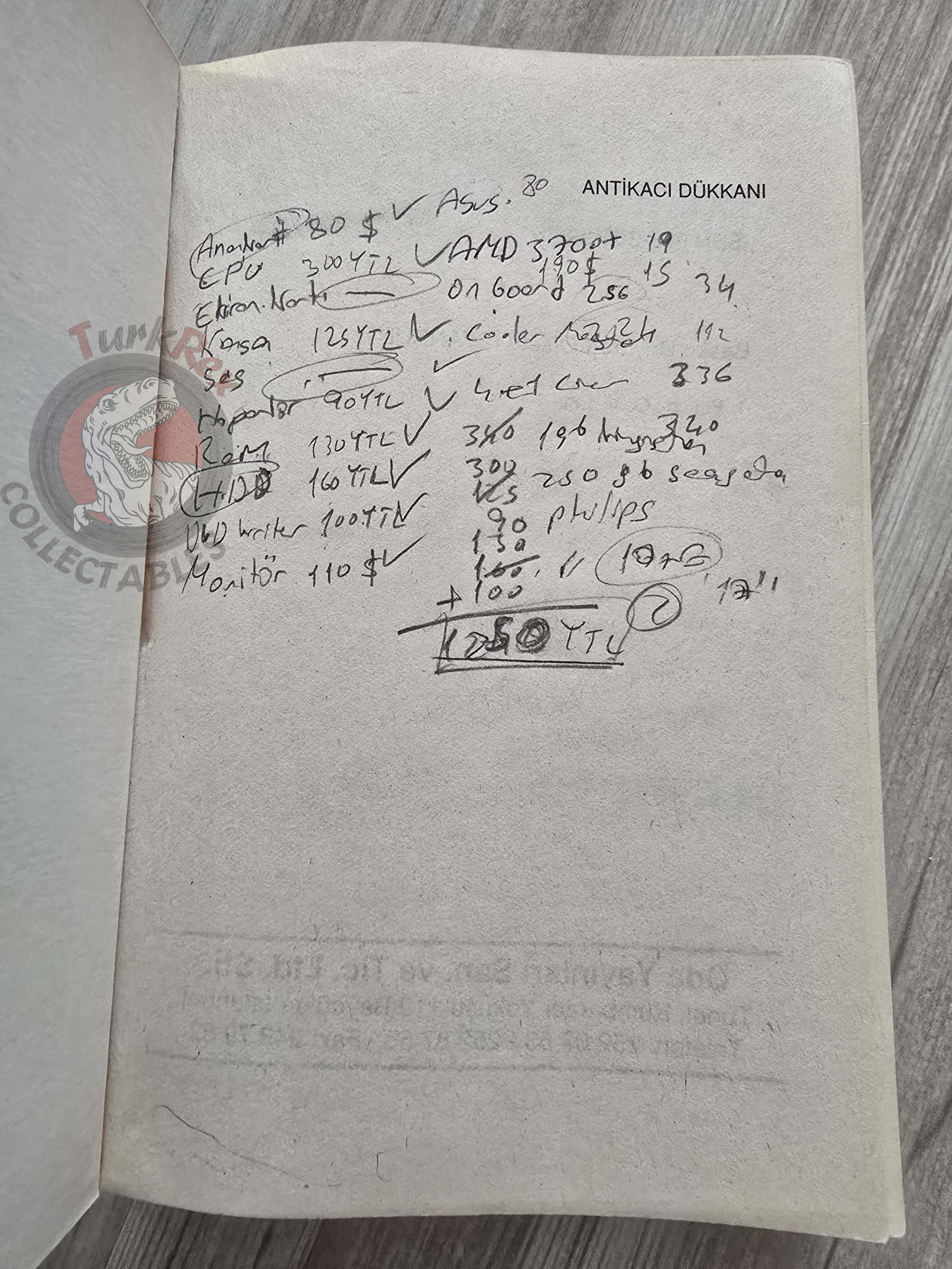 Charles Dickens – The Old Curiosity Shop 1996 Turkish Book Turkey