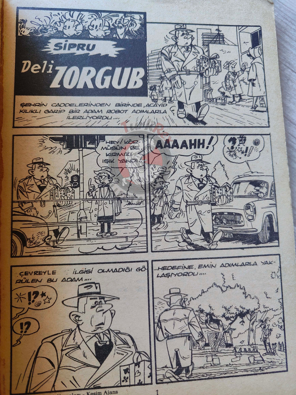 Spirou & Fantasio #1 Z Comme Zorglub 1980 Turkish Comic Turkey
