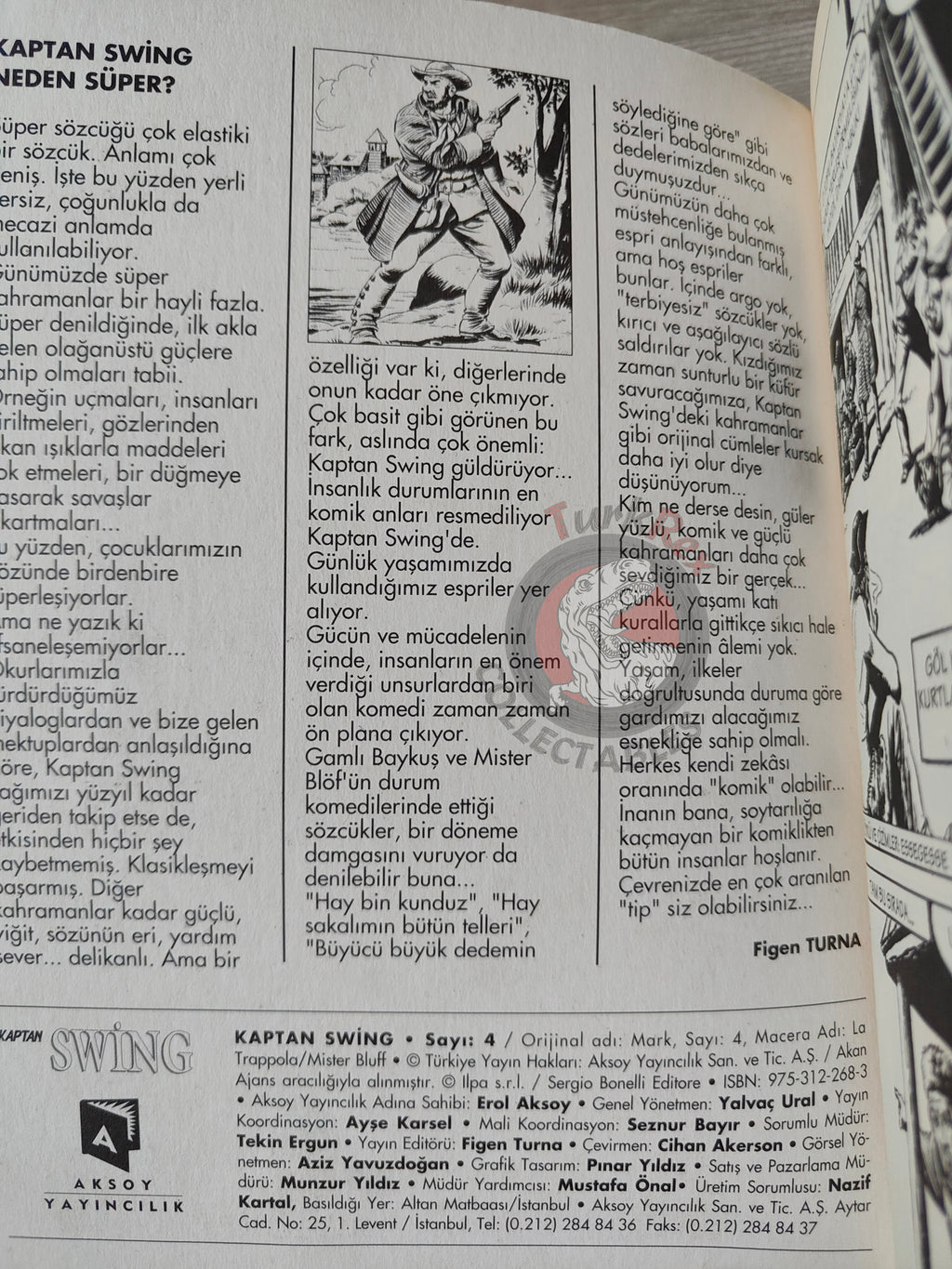 Comandante Mark #4 Turkish Edition Comic Turkey #7 #8