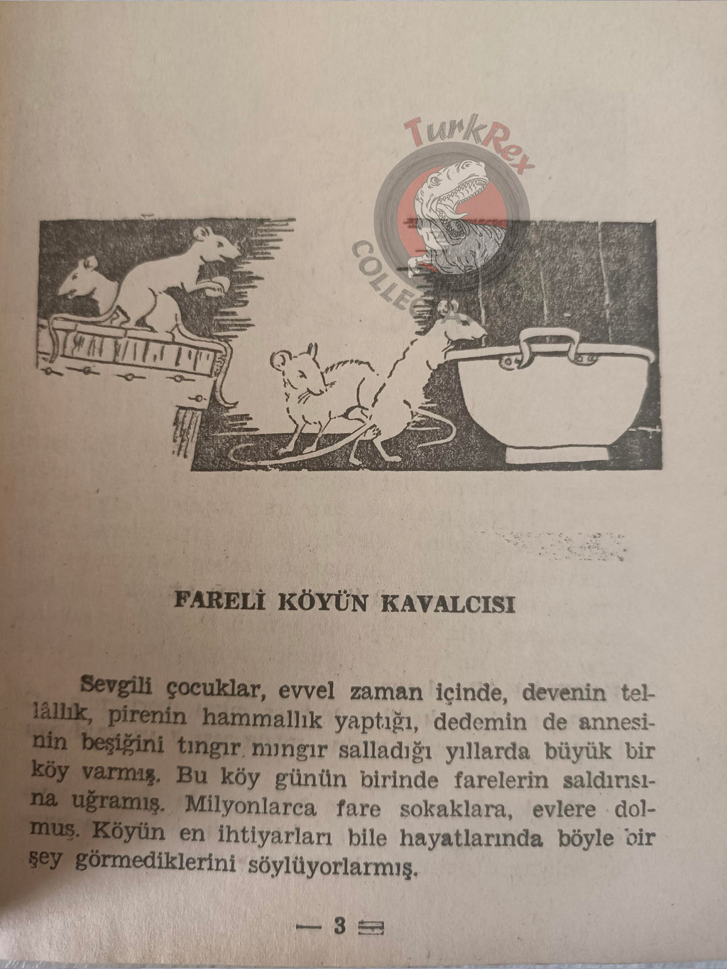Grimm Brothers – Pied Piper of Hamelin 1973 Turkish Book Turkey Illustrated 2