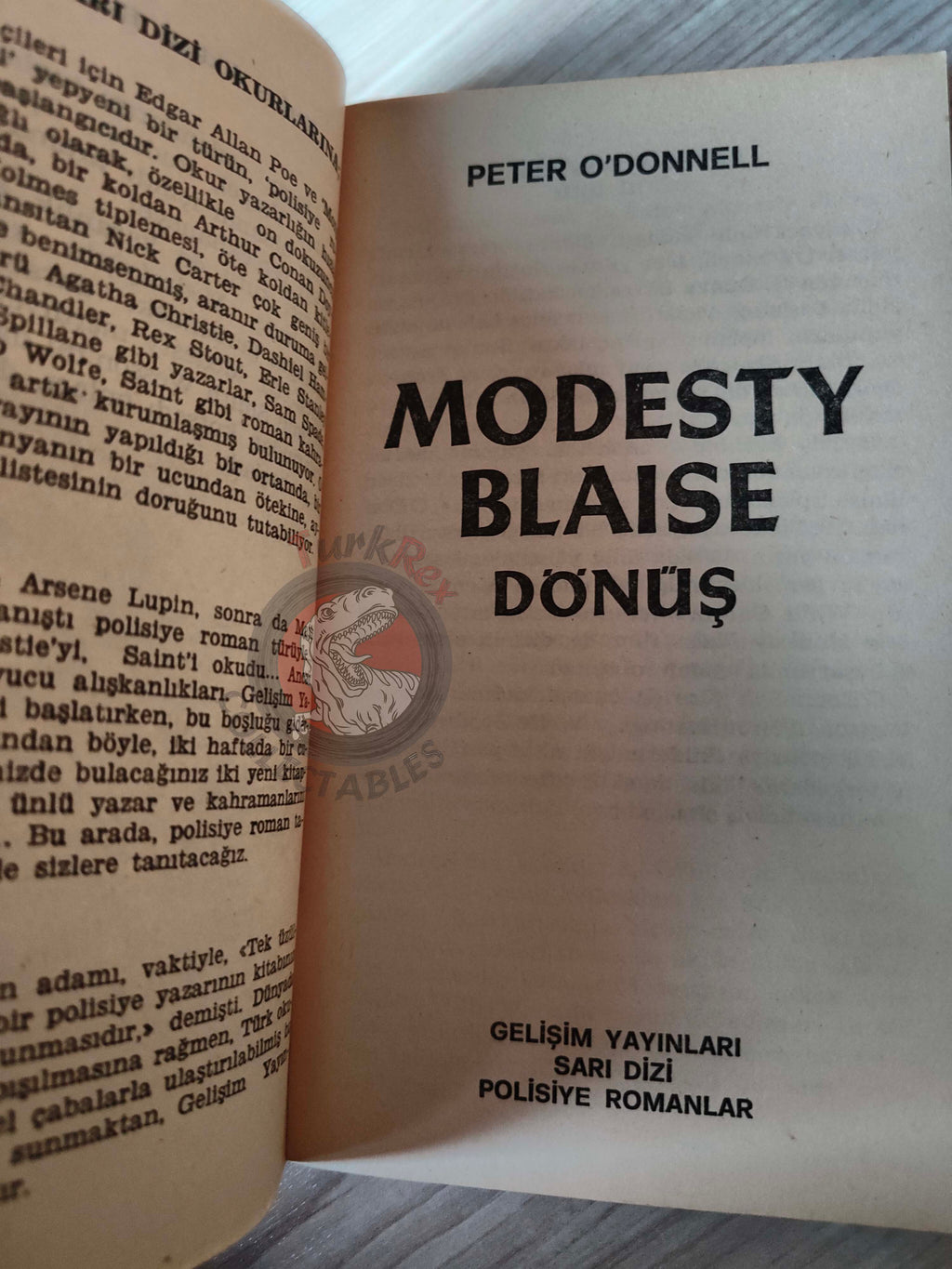 Peter O’Donnell – Modest Blaise 1983 Turkish Book Turkey