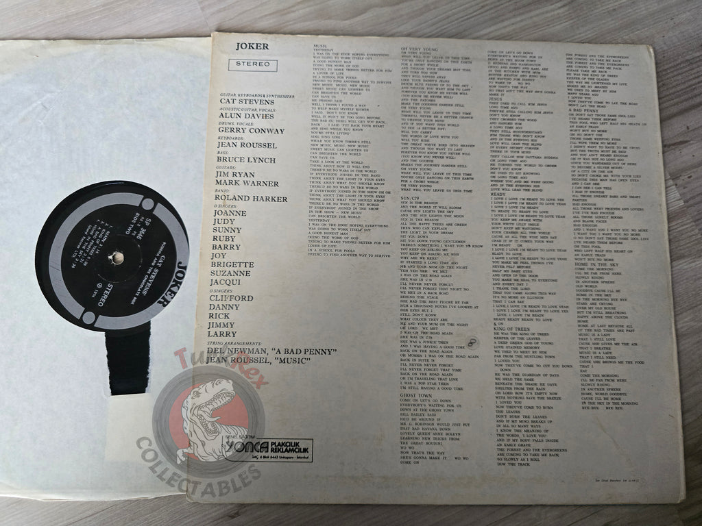 Cat Stevens – Buddha And The Chocolate Box Turkish Pressing Vinyl Turkey Edition