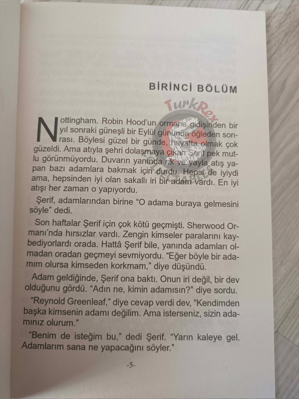 Robin Hood – John Turvey 2011 Turkish Book Turkey Illustrated
