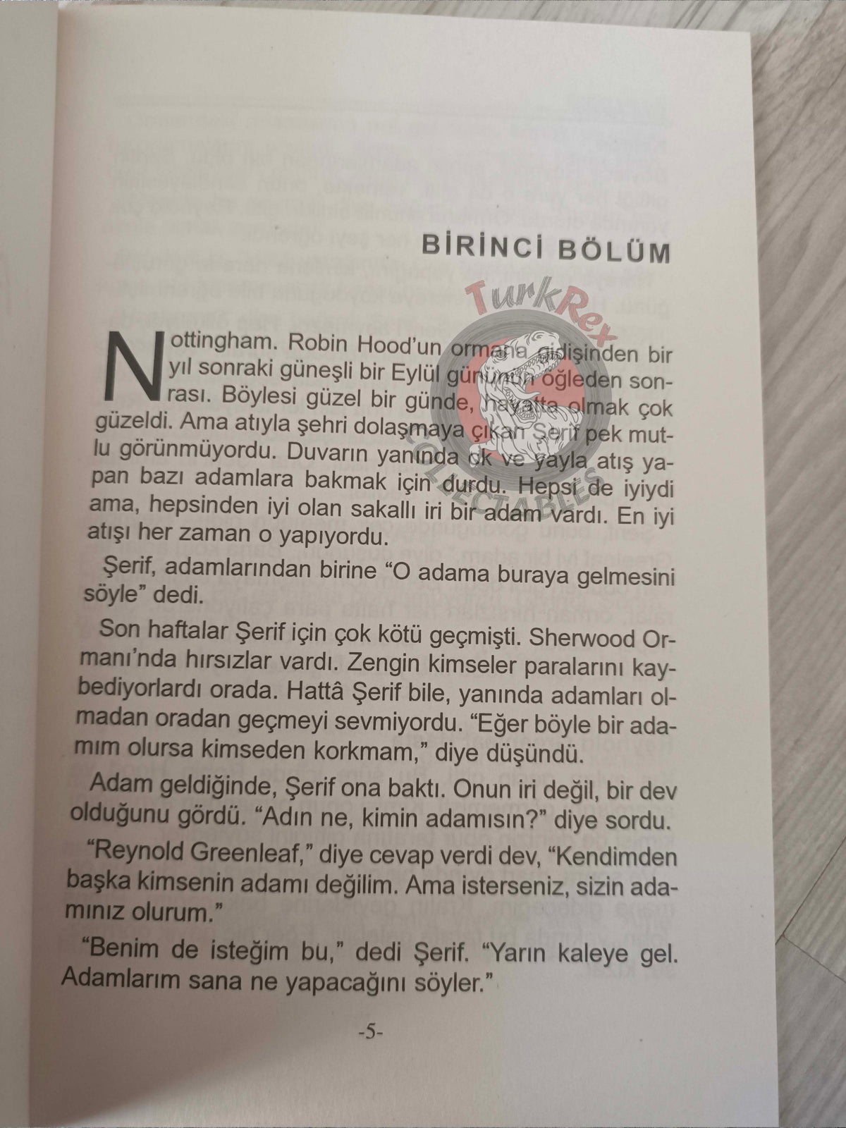 Robin Hood – John Turvey 2011 Turkish Book Turkey Illustrated