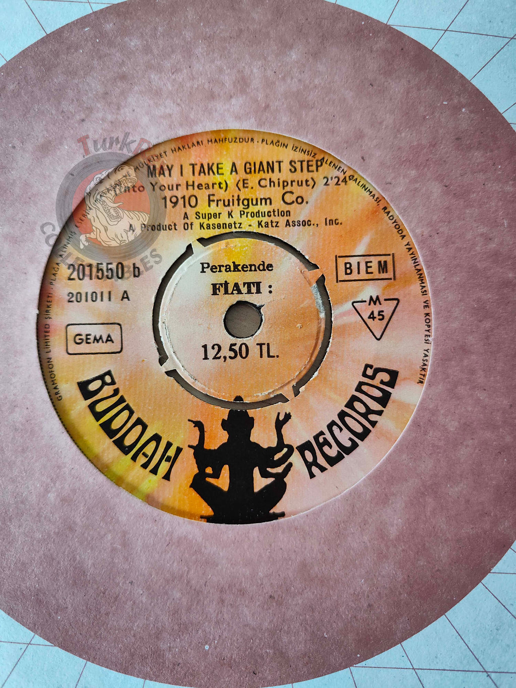 1910 Fruitgum Company – Simon Says 7" Turkish Pressing Vinyl Turkey Edition