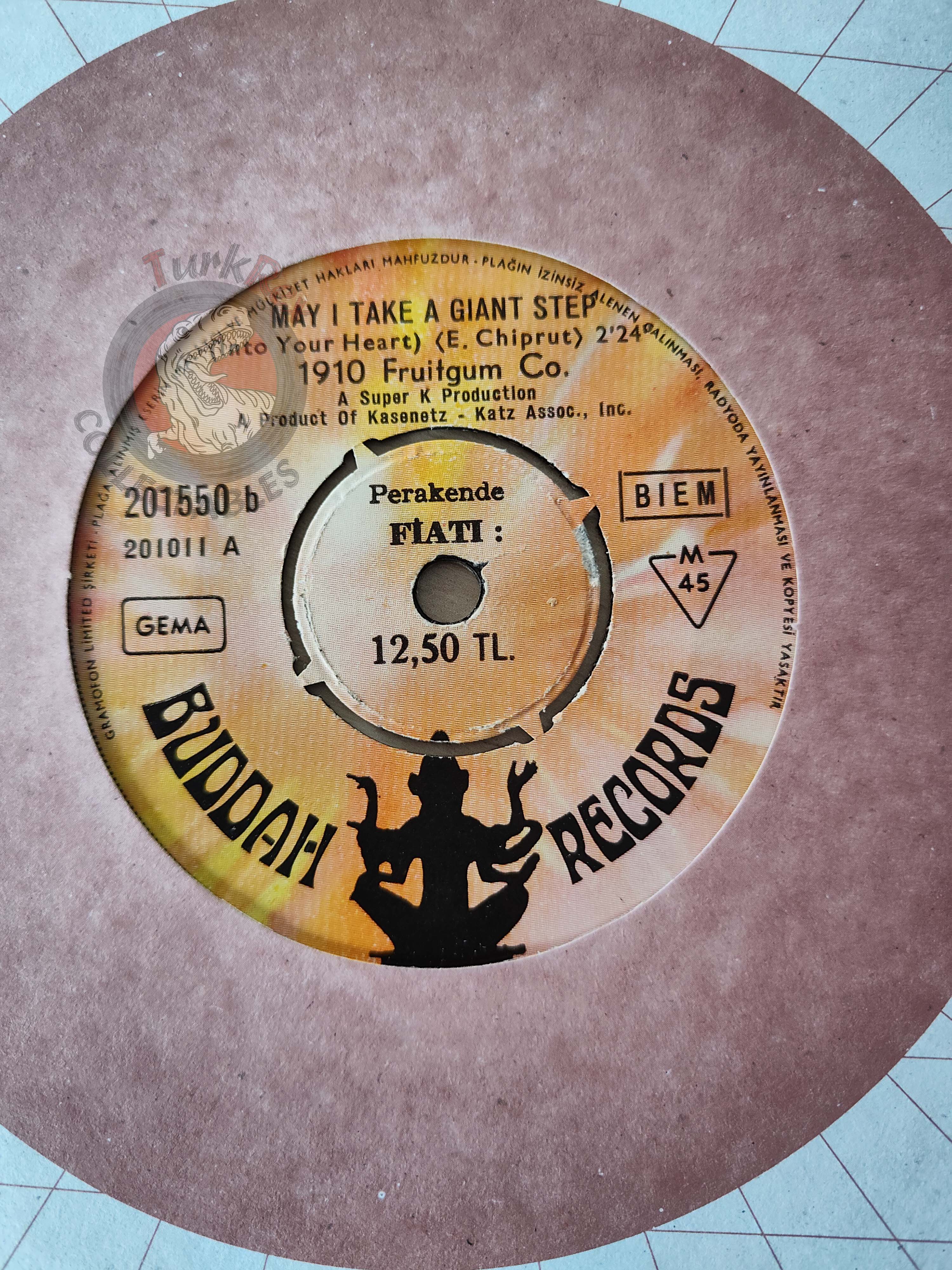 1910 Fruitgum Company – Simon Says 7" Turkish Pressing Vinyl Turkey Edition