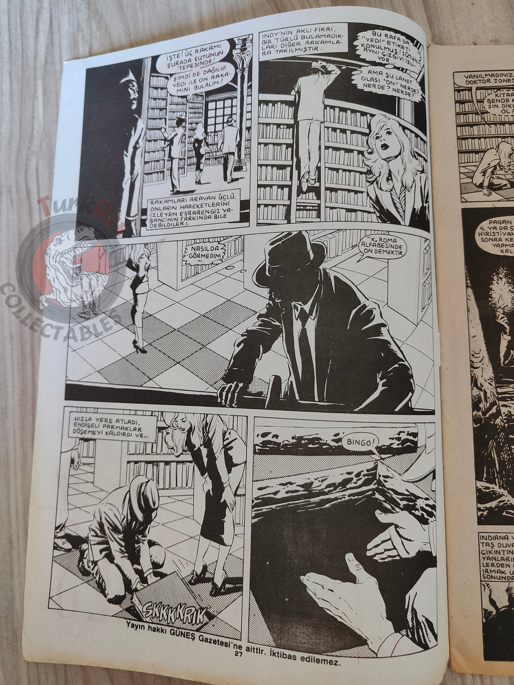 Indiana Jones #2 1989 Turkish Comic Turkey and the Last Crusade