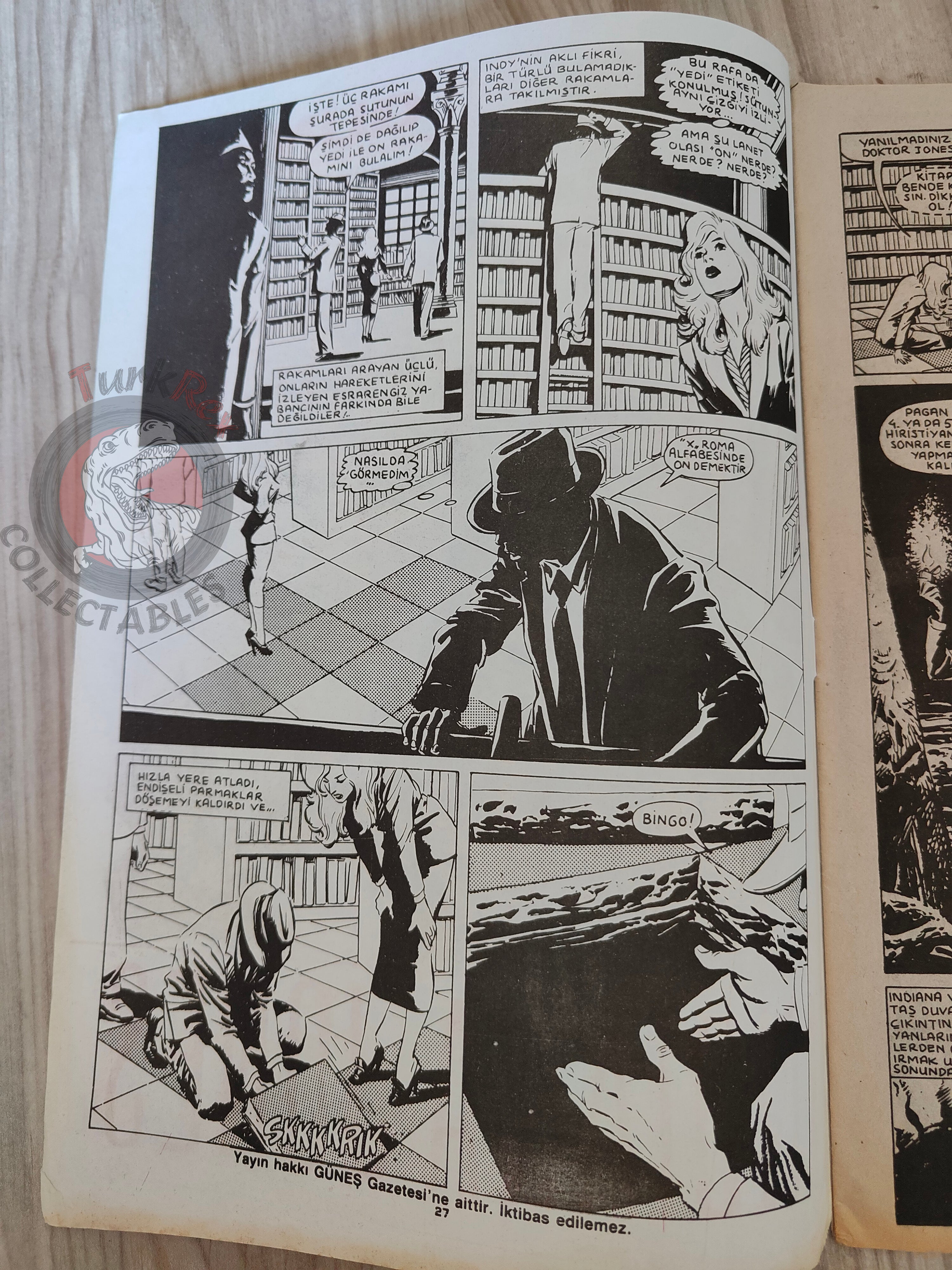 Indiana Jones #2 1989 Turkish Comic Turkey and the Last Crusade