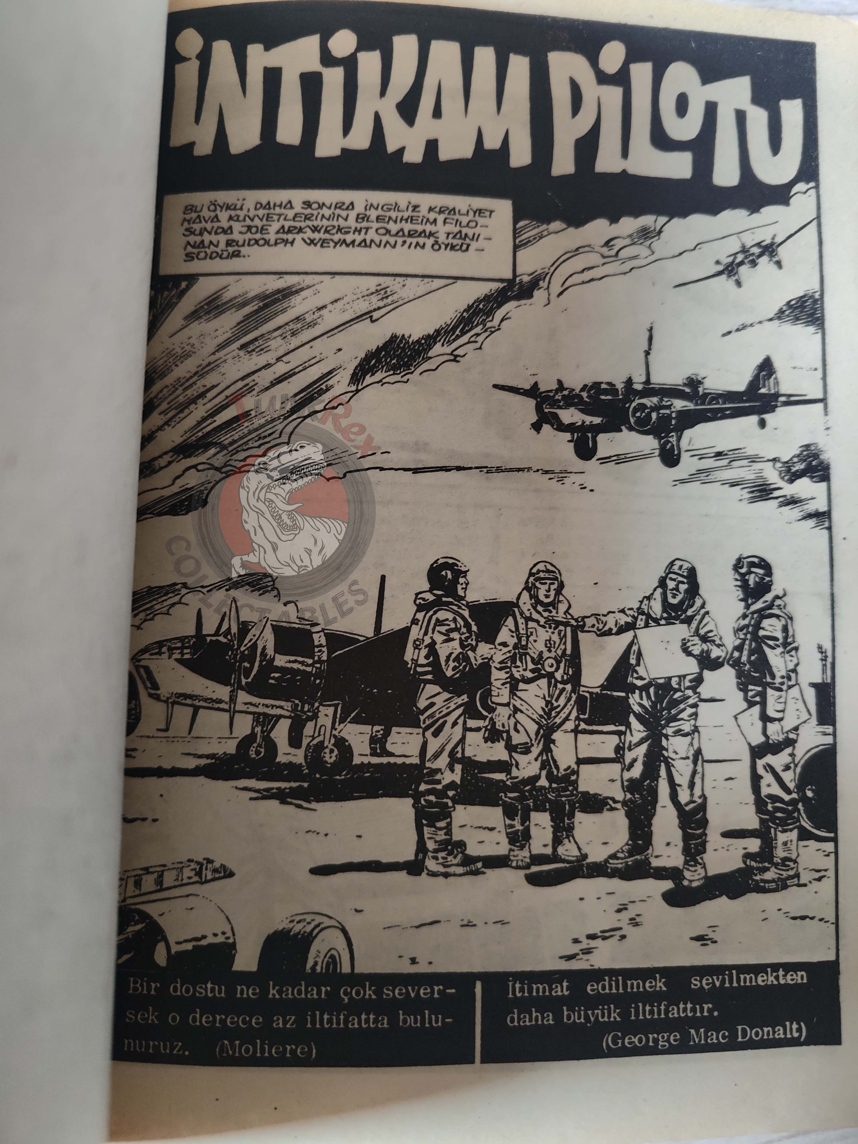 War Picture Library #2 1978 Turkish Comic Turkey WW2 stories