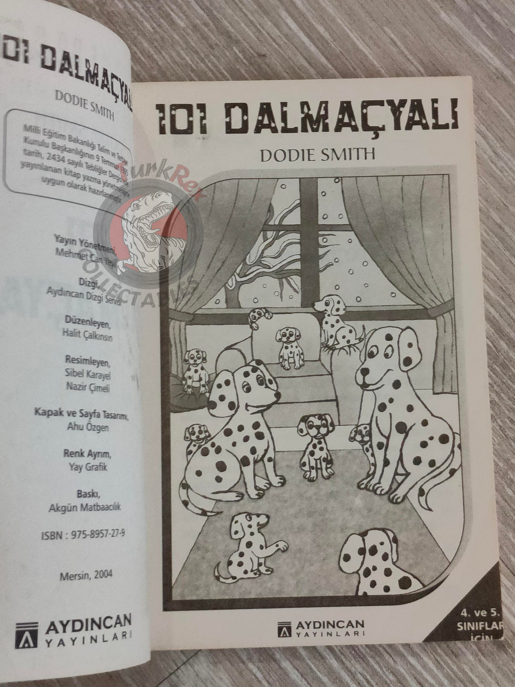 Dodie Smith – The Hundred and One Dalmatians 2004 Turkish Book Turkey 101