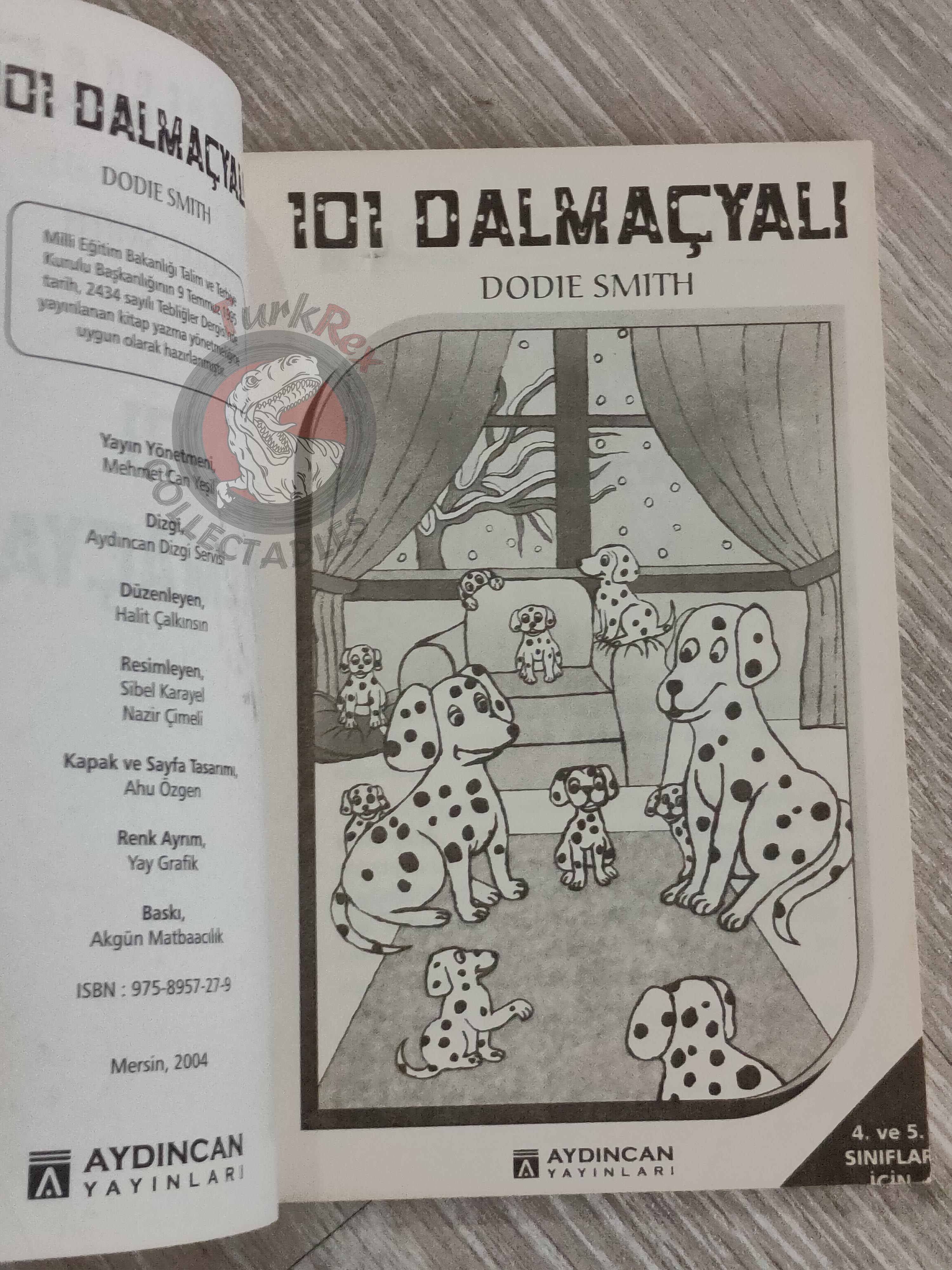 Dodie Smith – The Hundred and One Dalmatians 2004 Turkish Book Turkey 101