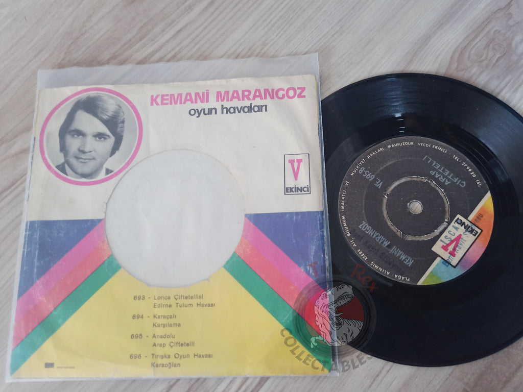 Kemani Marangoz – Oyun Havaları 7" Turkish Pressing Vinyl Turkey Edition Belly Dance