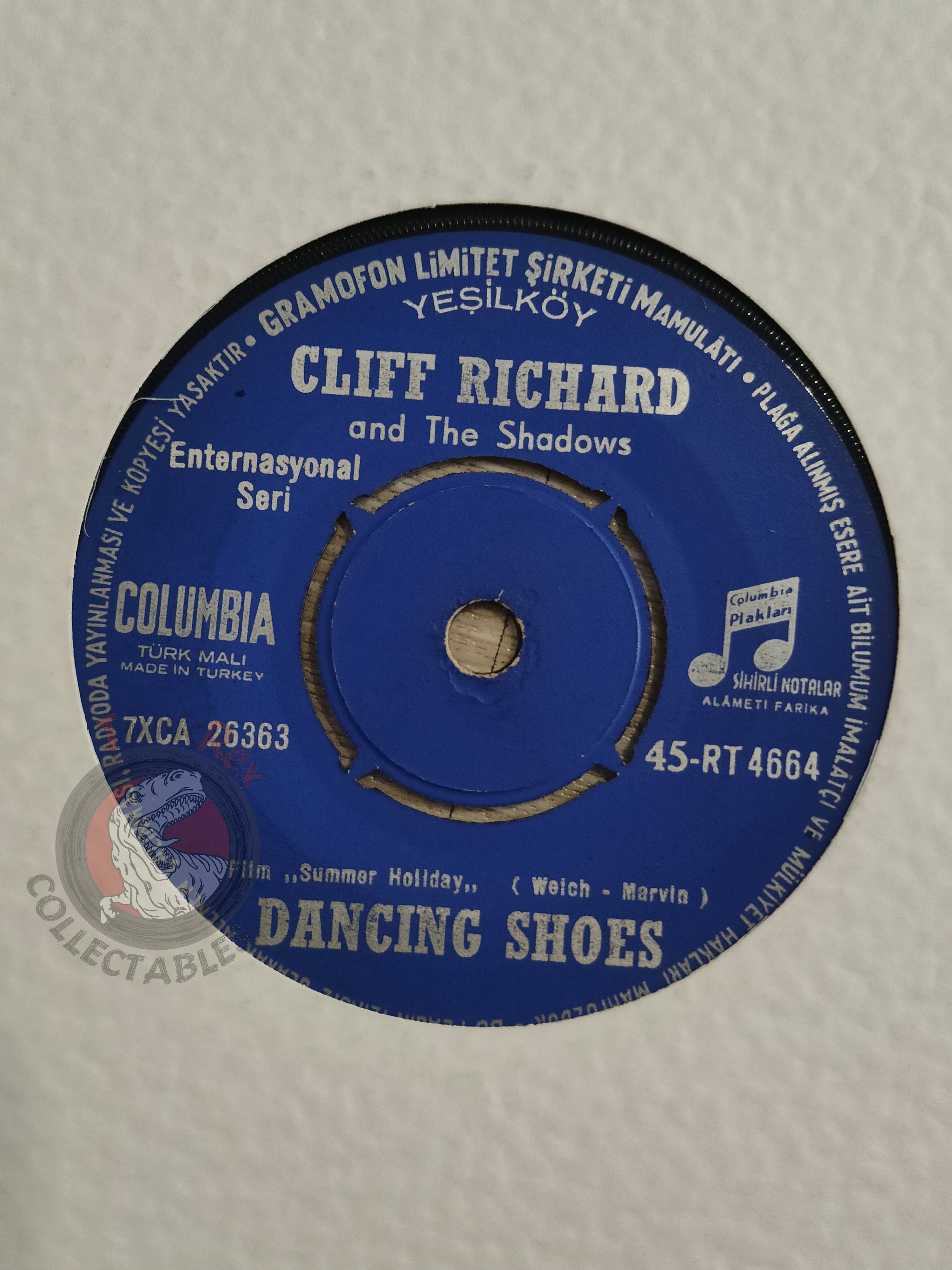 Cliff Richard And The Shadows – Summer Holiday 7" Turkish Pressing Vinyl Turkey Edition 1