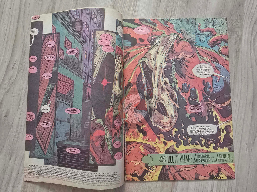 Spider-Man #10 1990s Turkish Comic Turkey Spider-Man #7 Todd McFarlane #6