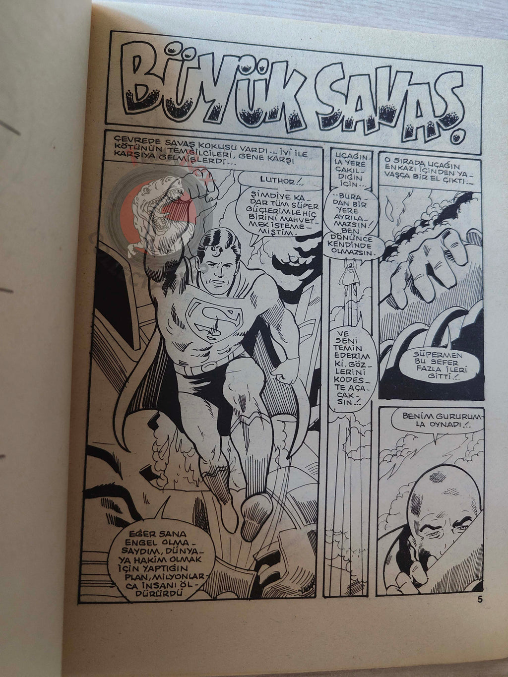 Superman #36 1985 Turkish Comic Turkey #385 #386 #284 Action Comics #544