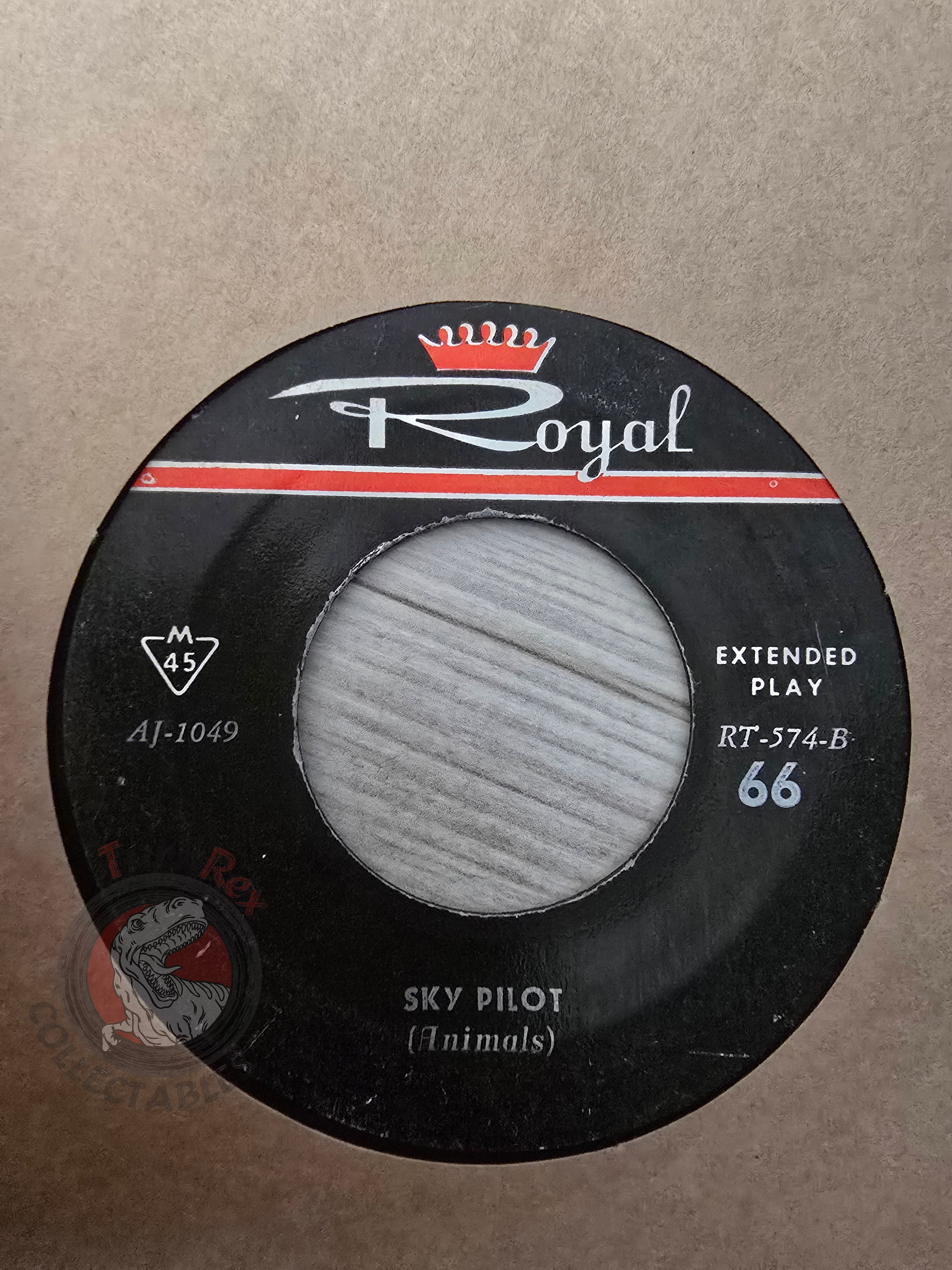 The Animals - Paint It Black 7" Iran Pressing Vinyl Iranian Edition