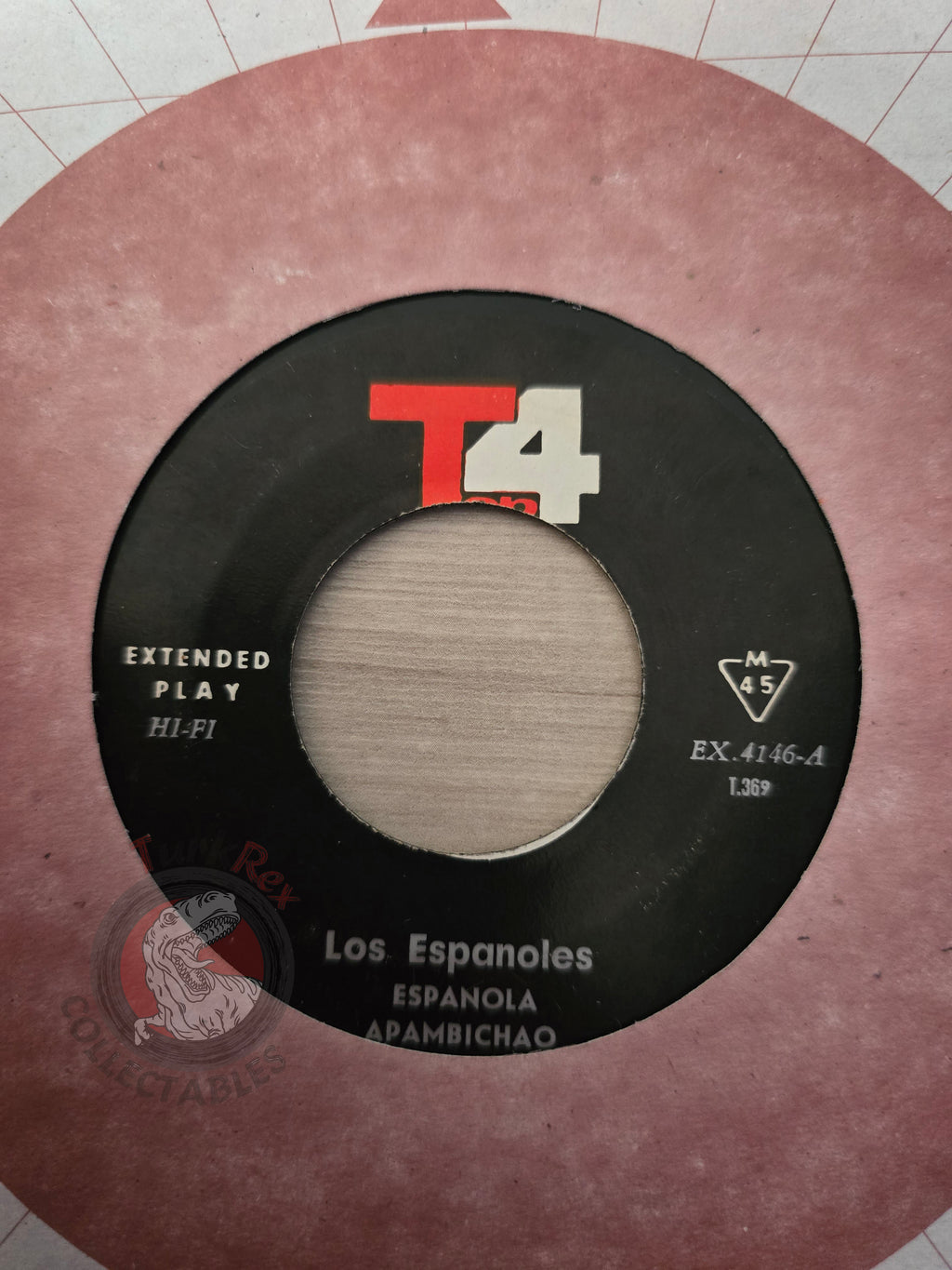 Los Españoles – Espanola / Apambichao 7" Iran Pressing Vinyl Iranian Edition