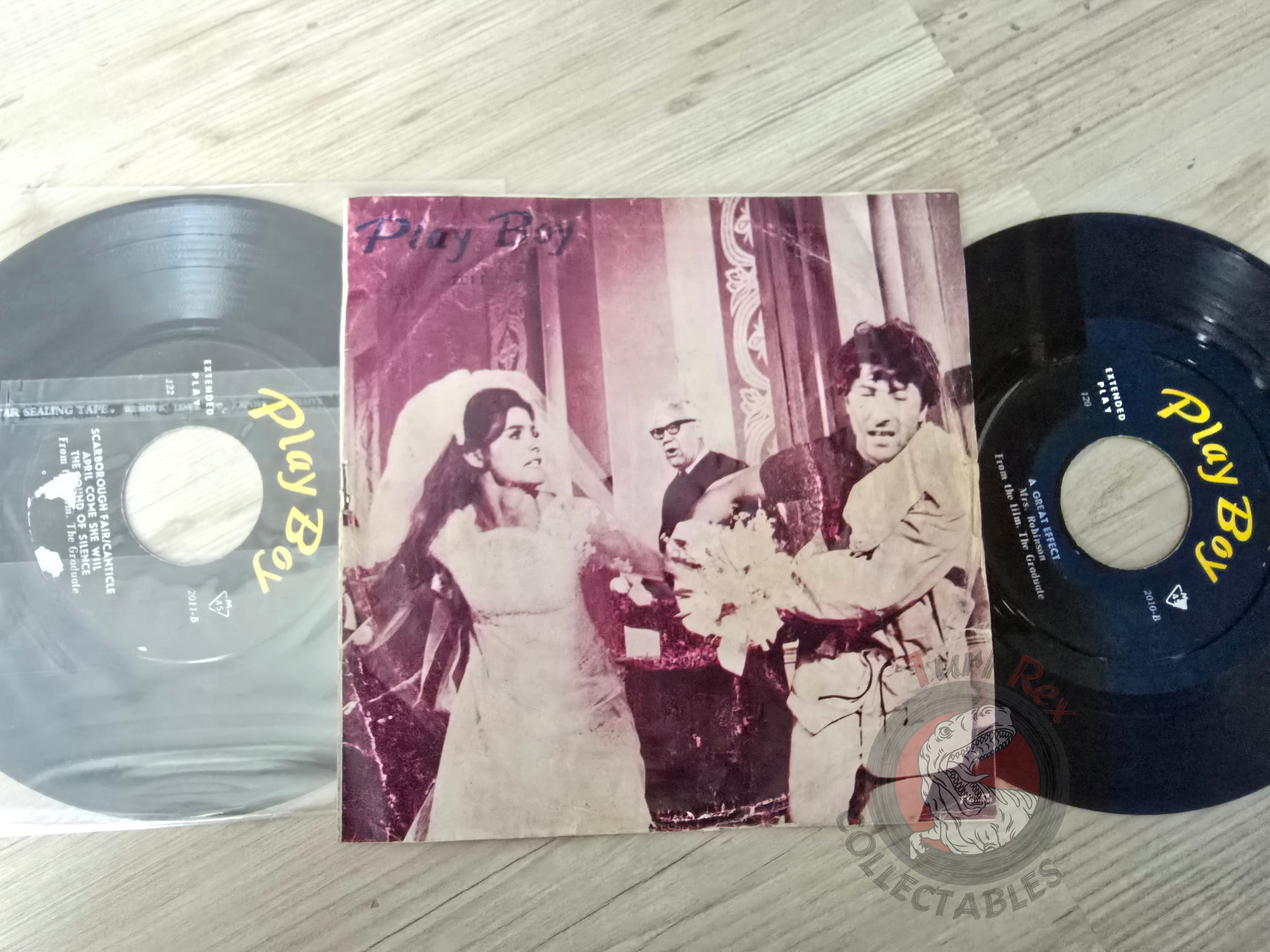 Simon & Garfunkel, Dave Grusin – The Graduate 7" Iran Pressing Vinyl Iranian Edition
