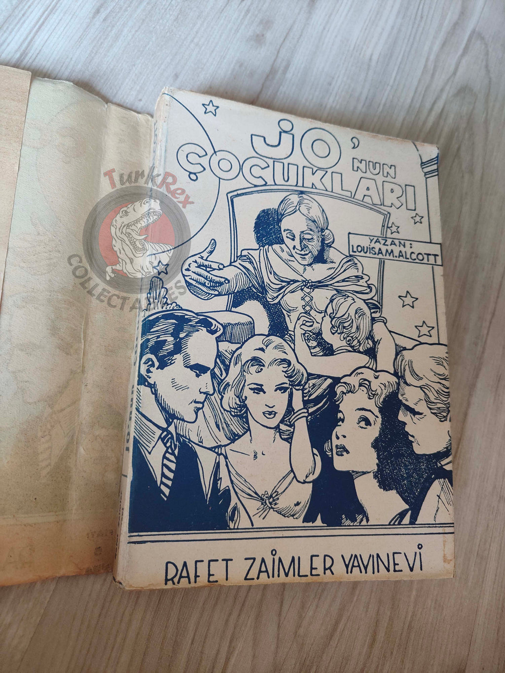 Louise M. Alcott –  Jo's Boys 1960s Turkish Book Turkey