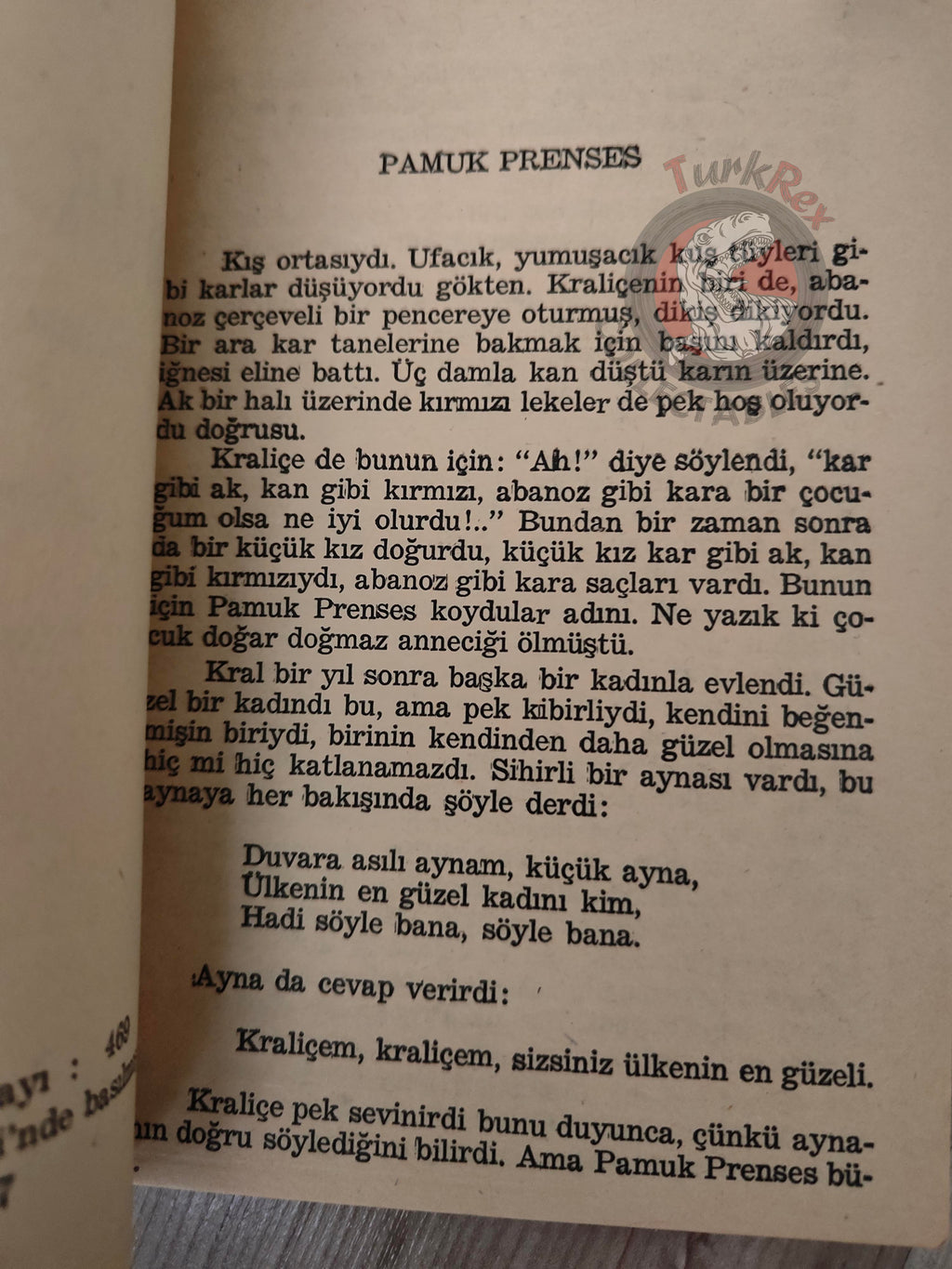 Grimm Brothers – Snow White and the Seven Dwarfs 1957 Turkish Book Turkey Illustrated