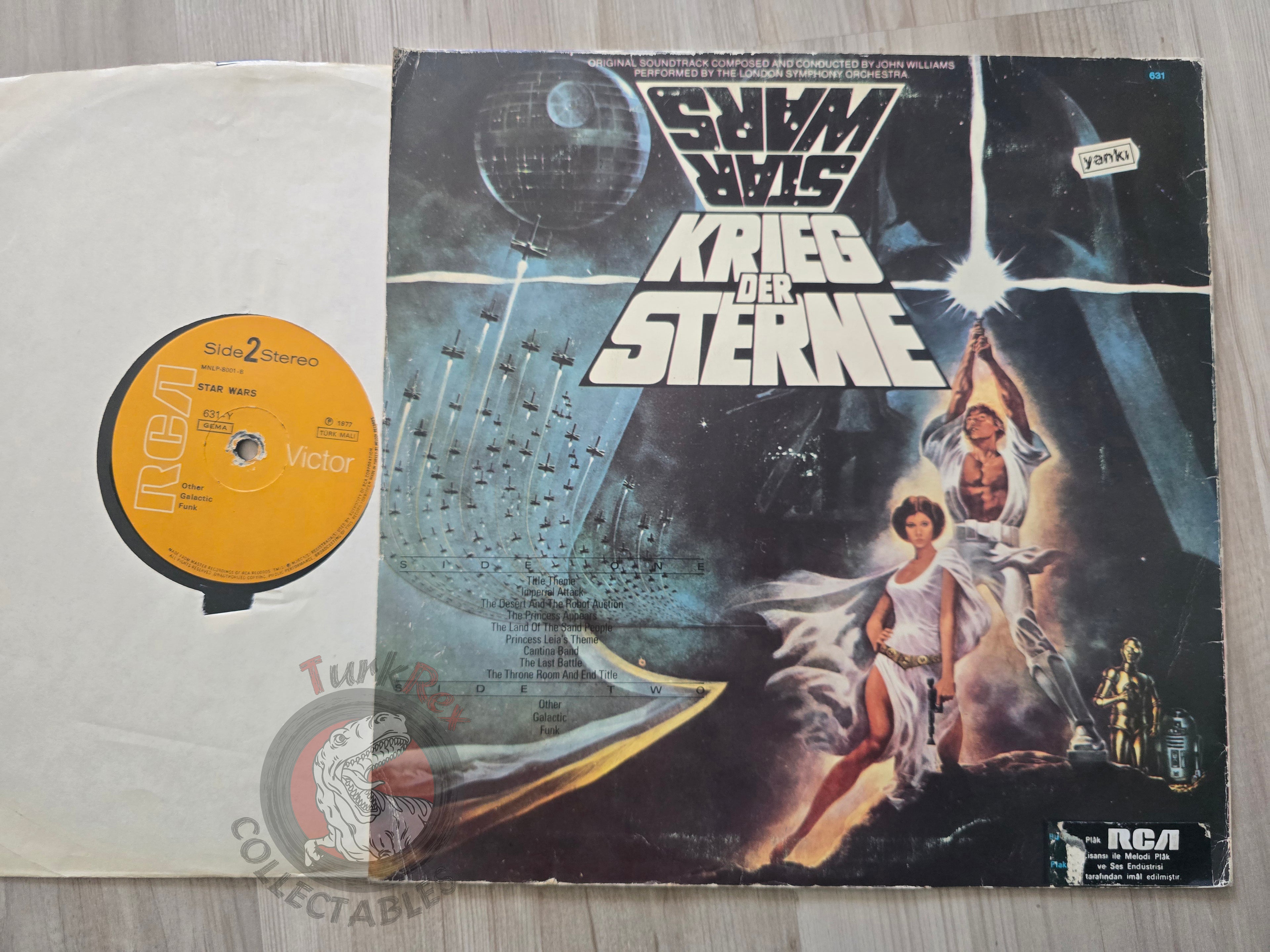 Meco – Music Inspired By Star Wars And Other Galactic Funk Turkish Pressing Vinyl Turkey Edition