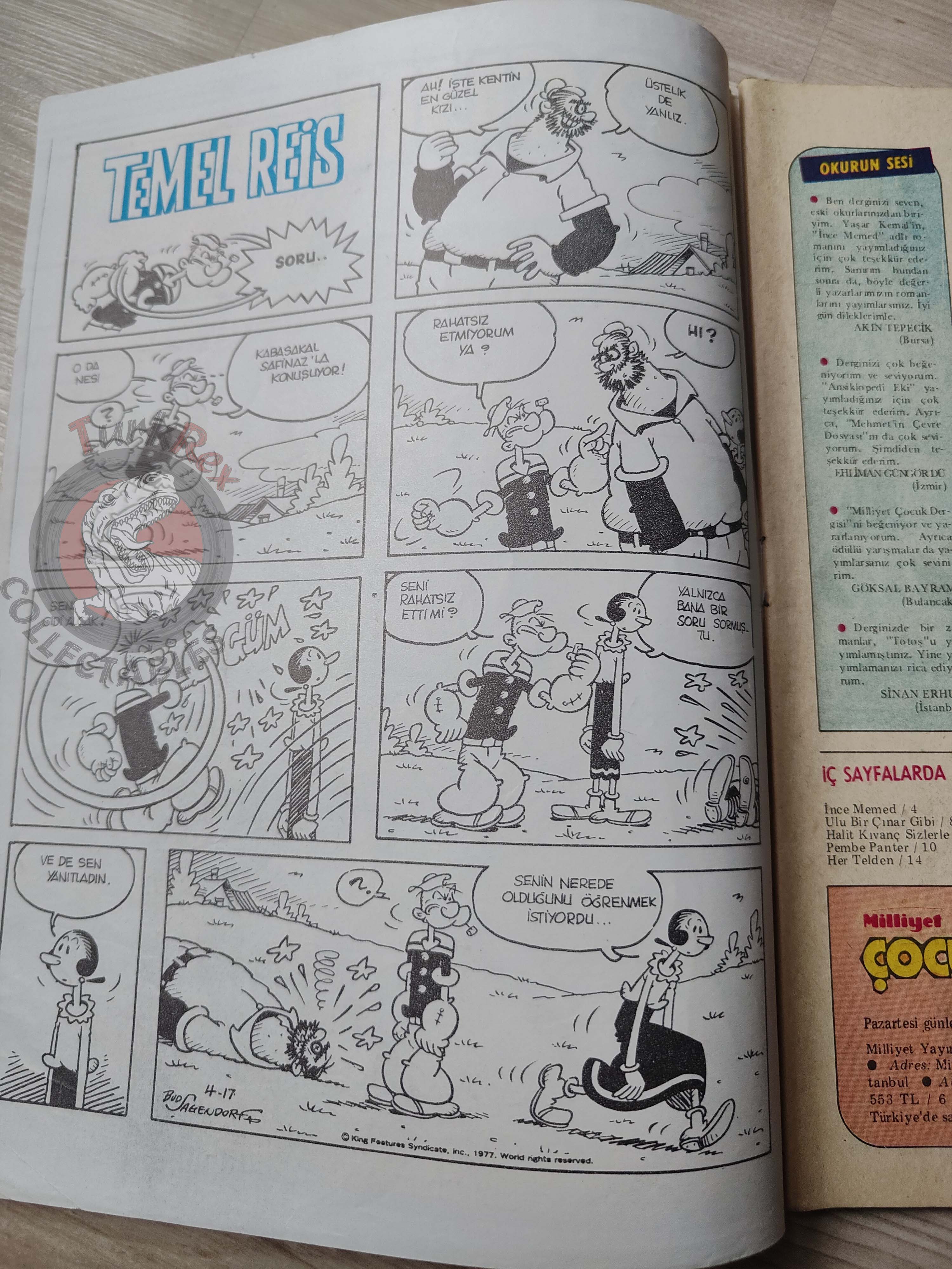 Milliyet Çocuk #38 1979 Turkish Comic Turkey Joyas Literarias Juveniles #121 Emilio Salgari