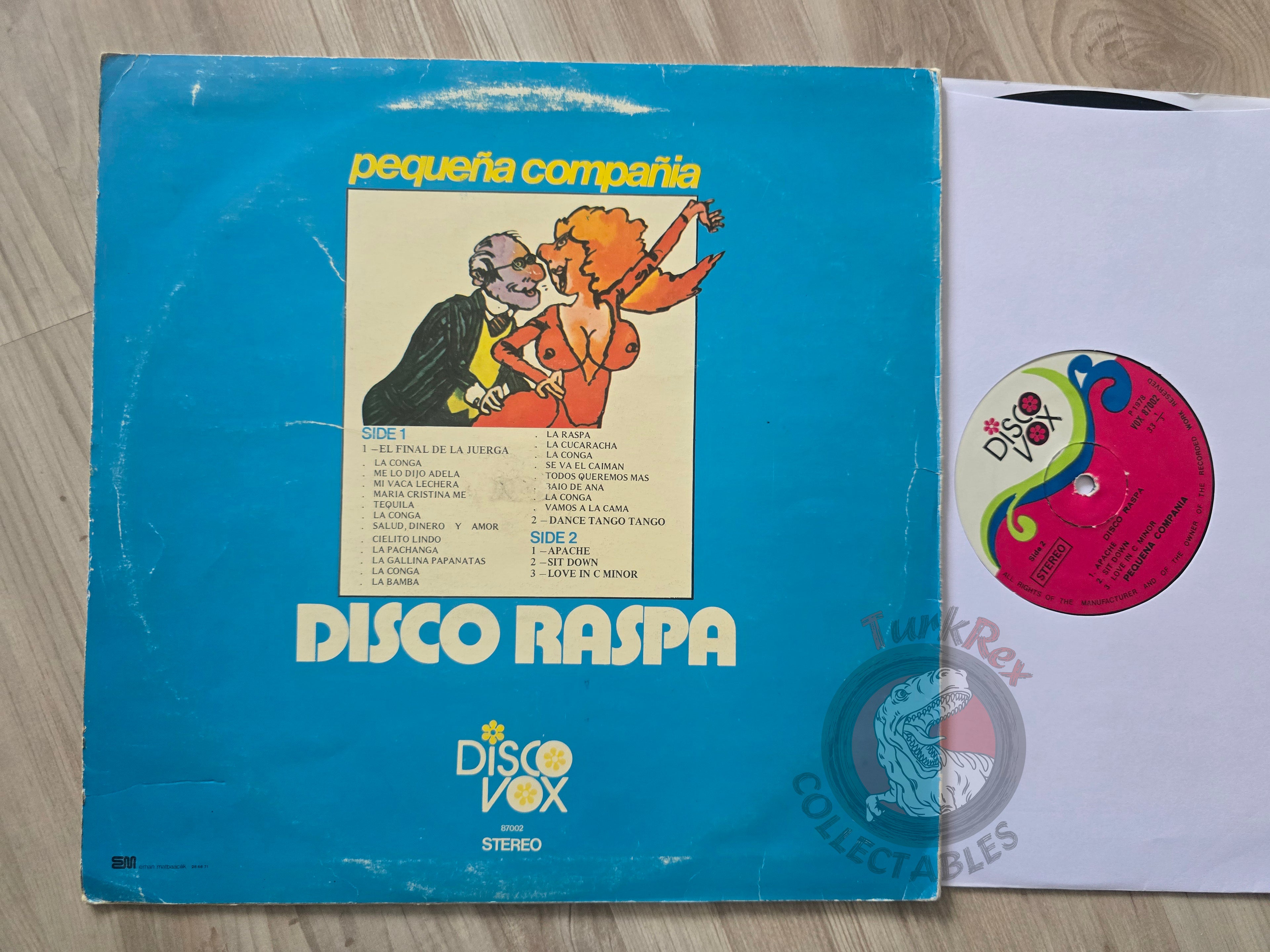 Pequeña Compañía – El Final De La Juerga Turkish Pressing Vinyl Turkey Edition