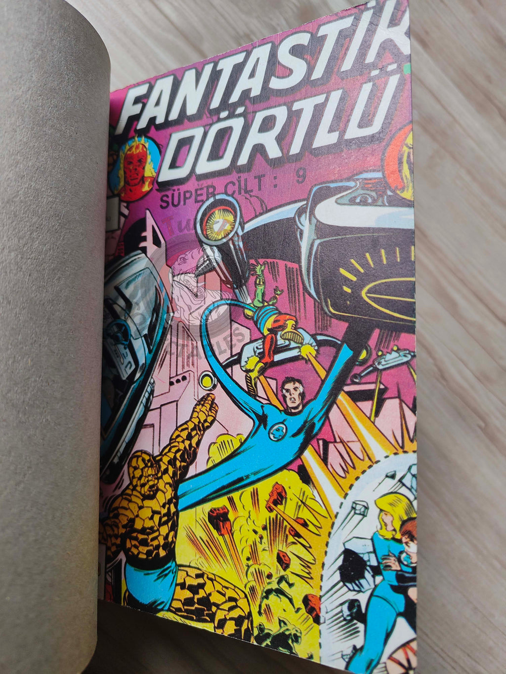 Fantastic Four Special Issue 1989 Turkish Comic Turkey #245 - #258
