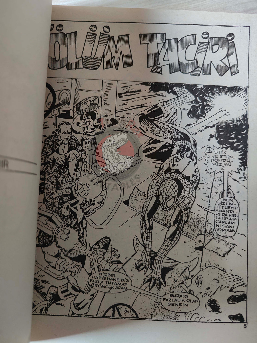 Spider-Man #171 1994 Turkish Comic Turkey Amazing #376 #377 Marvel Team Up #122 #123