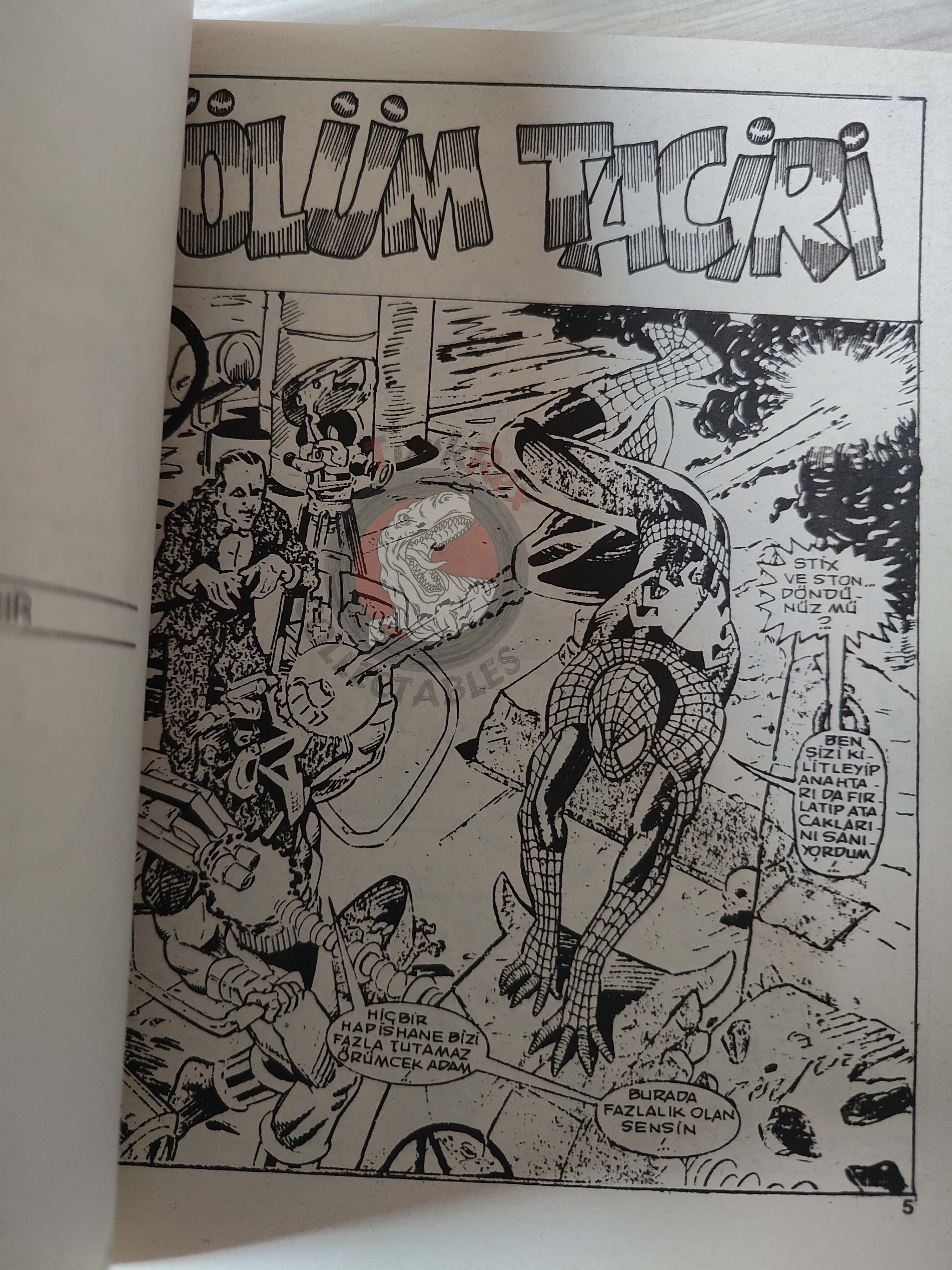 Spider-Man #171 1994 Turkish Comic Turkey Amazing #376 #377 Marvel Team Up #122 #123