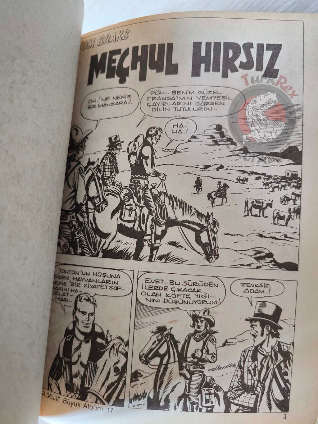 Tom Braks #17 Alan Mistero Ombrax Turkish Comic Turkey EsseGesse