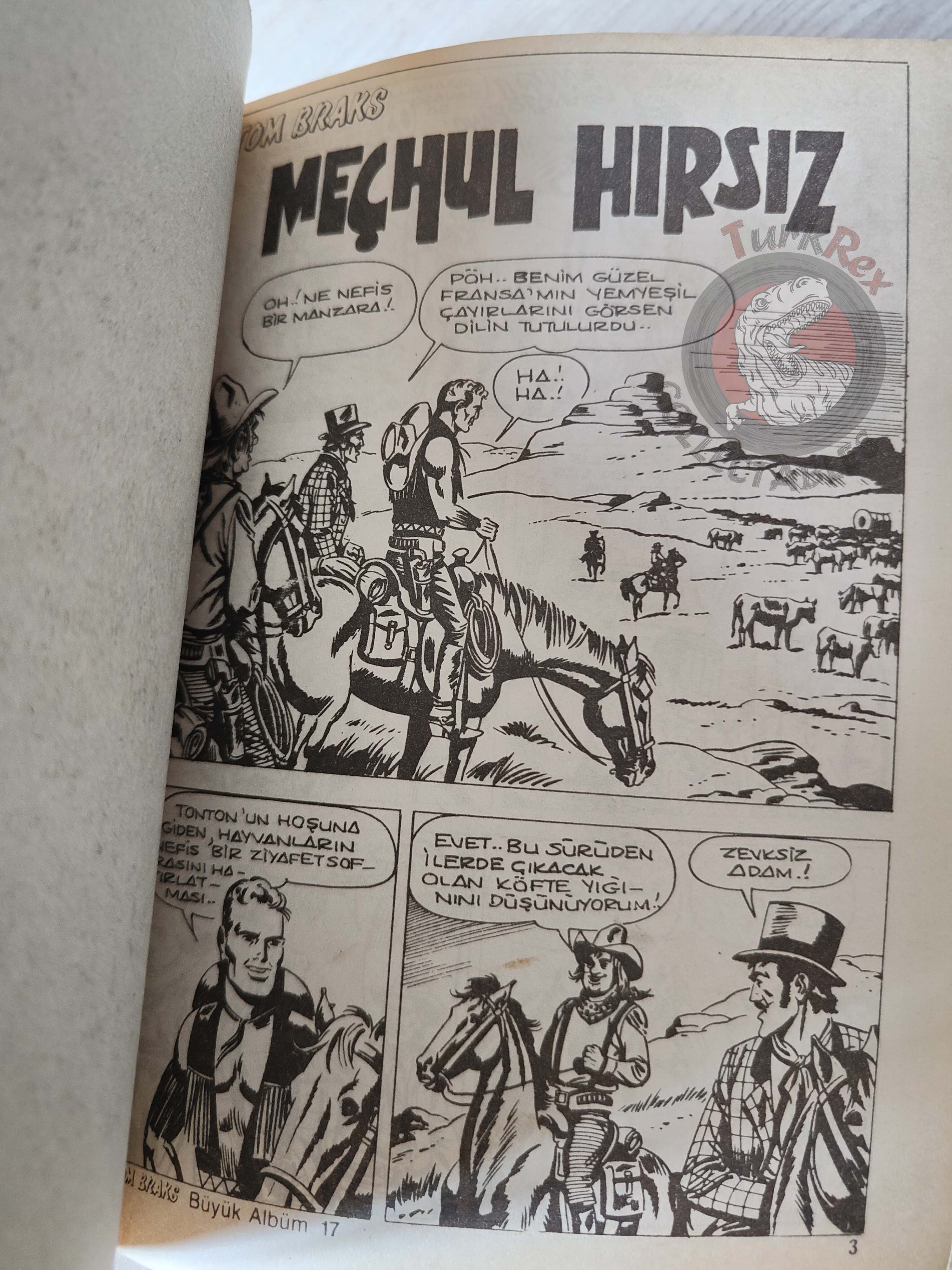 Tom Braks #17 Alan Mistero Ombrax Turkish Comic Turkey EsseGesse