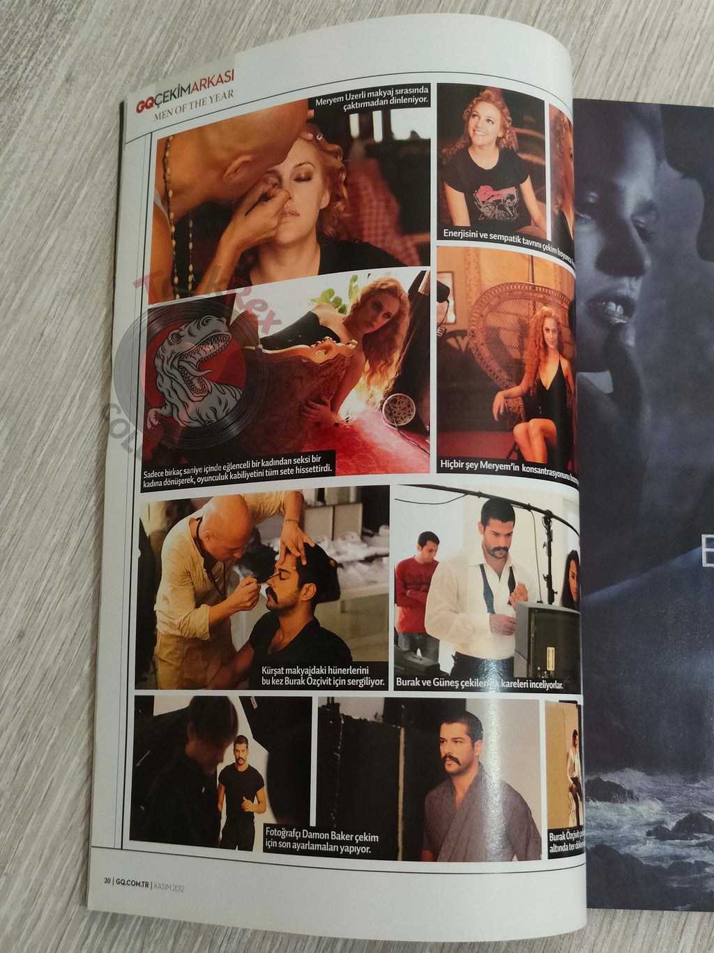 GQ 2012 Burak Özçivit Men of the Year Turkish Mag Turkey Michael C. Hall Meryem Uzerli