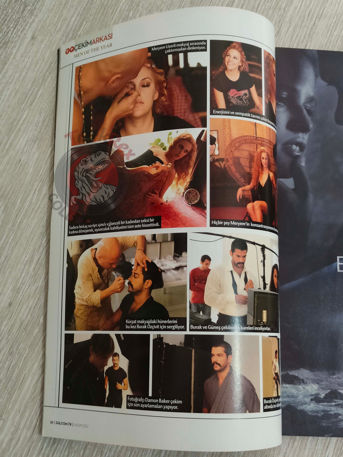 GQ 2012 Burak Özçivit Men of the Year Turkish Mag Turkey Michael C. Hall Meryem Uzerli