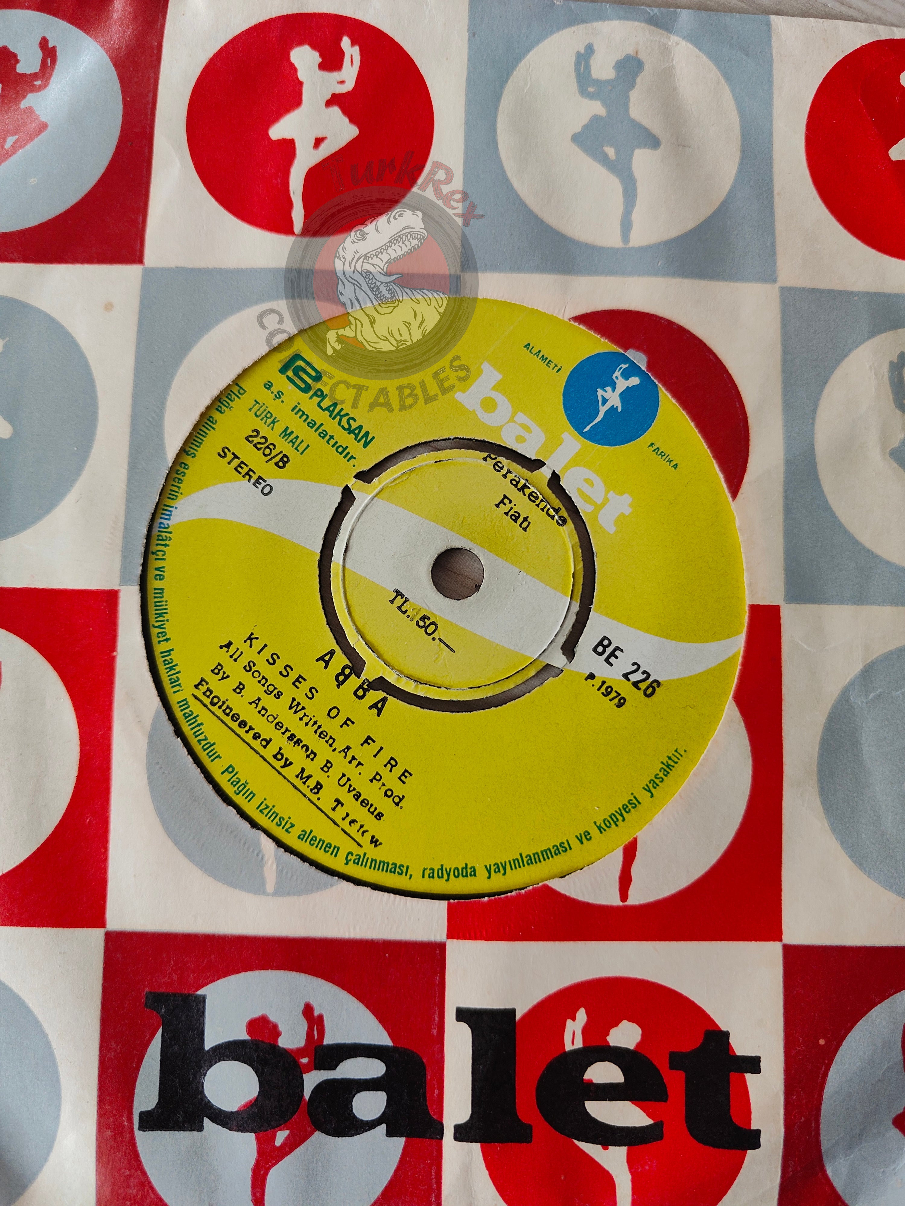 ABBA – Does Your Mother Know 7" Turkish Pressing Vinyl Turkey Edition