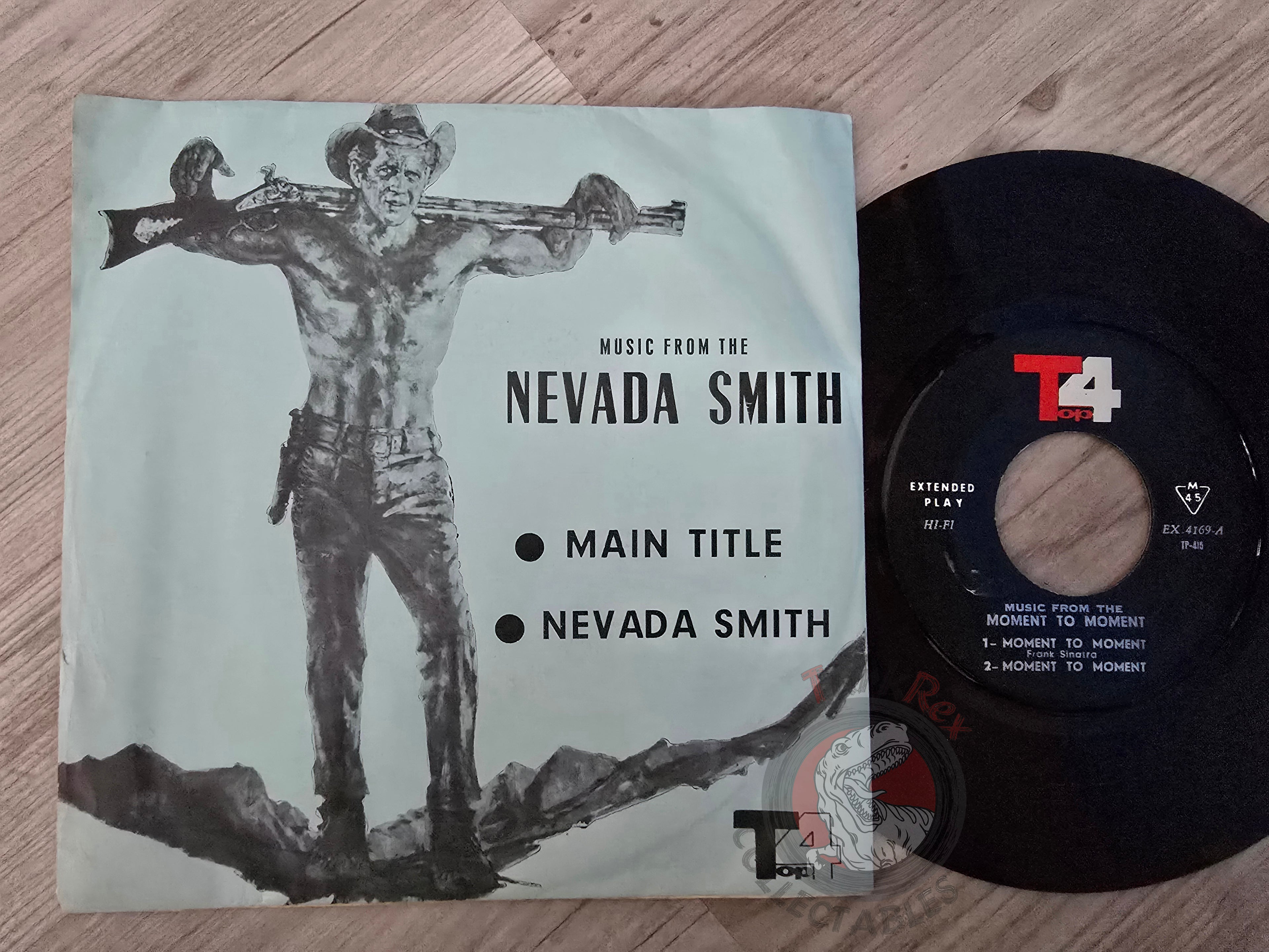 Frank Sinatra - Moment To Moment / Nevada Smith 7" Iran Pressing Vinyl Iranian Edition 2