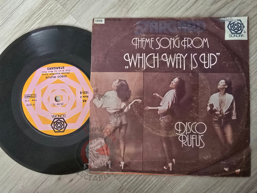 Stargard – Theme From "Which Way Is Up" 7" Turkish Pressing Vinyl Turkey Edition