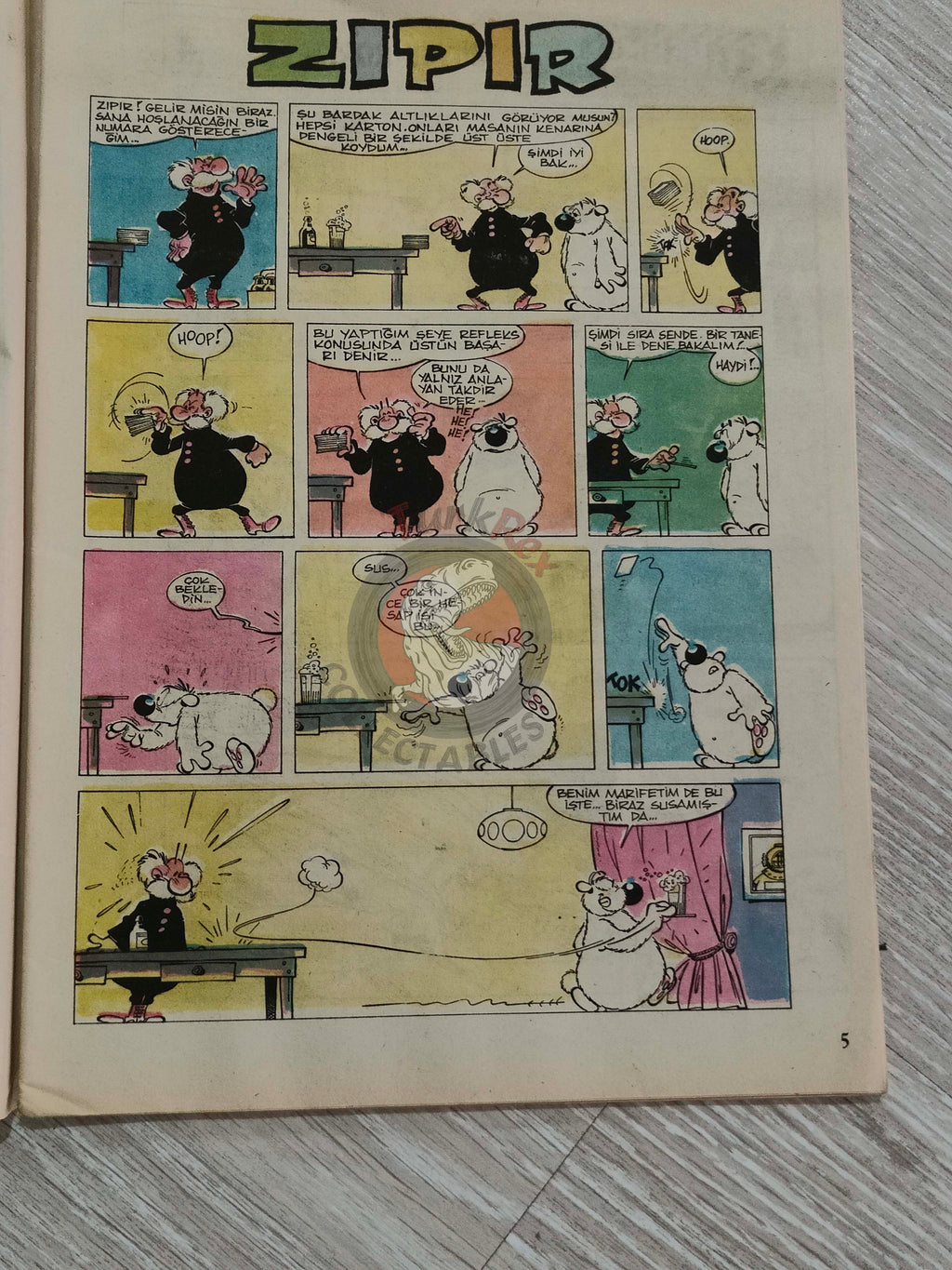 Tercüman Çocuk #51 1981 Turkish Comic Turkey Jaws Superman The Flintstones Buddy Longway Thorgal