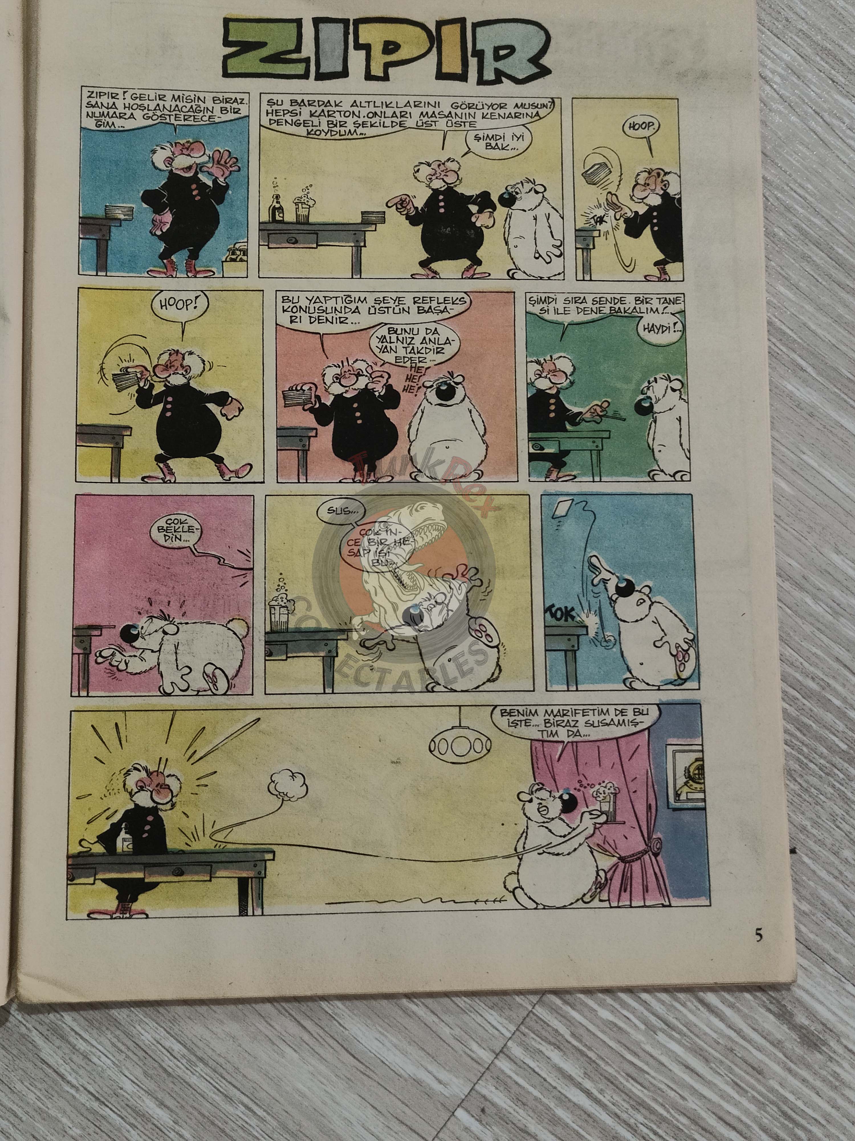 Tercüman Çocuk #51 1981 Turkish Comic Turkey Jaws Superman The Flintstones Buddy Longway Thorgal