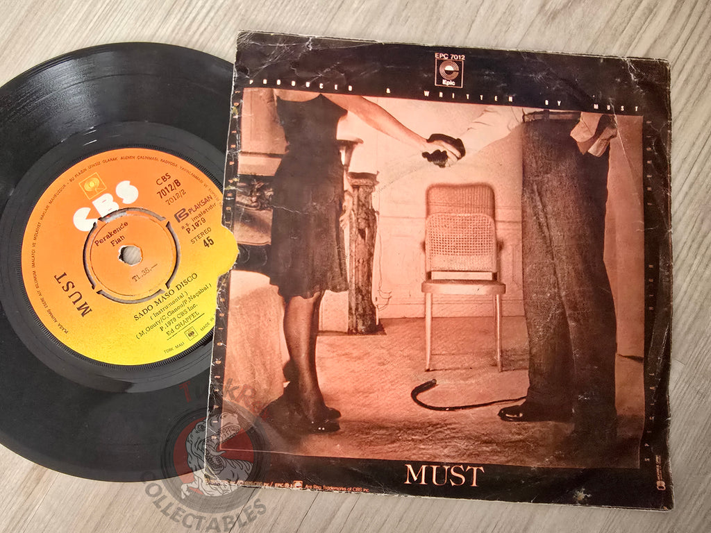 Must – Sado Maso Disco 7" Turkish Pressing Vinyl Turkey Edition