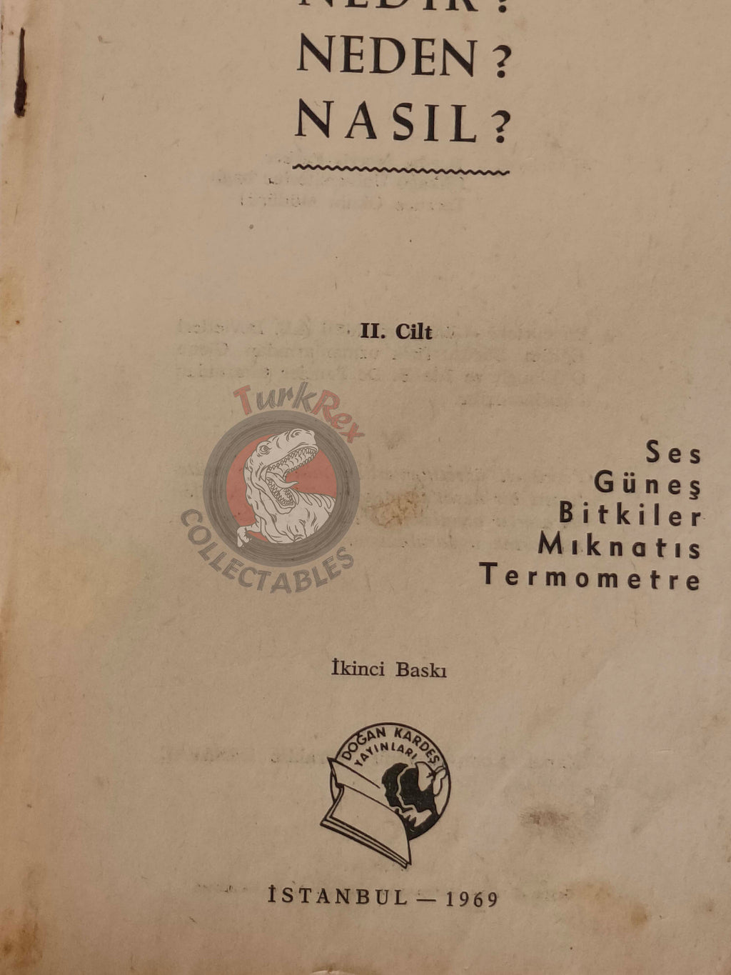 Bertha Morris Parker – Basic Science Education Series 1969 Turkish Book Turkey Sound Sun