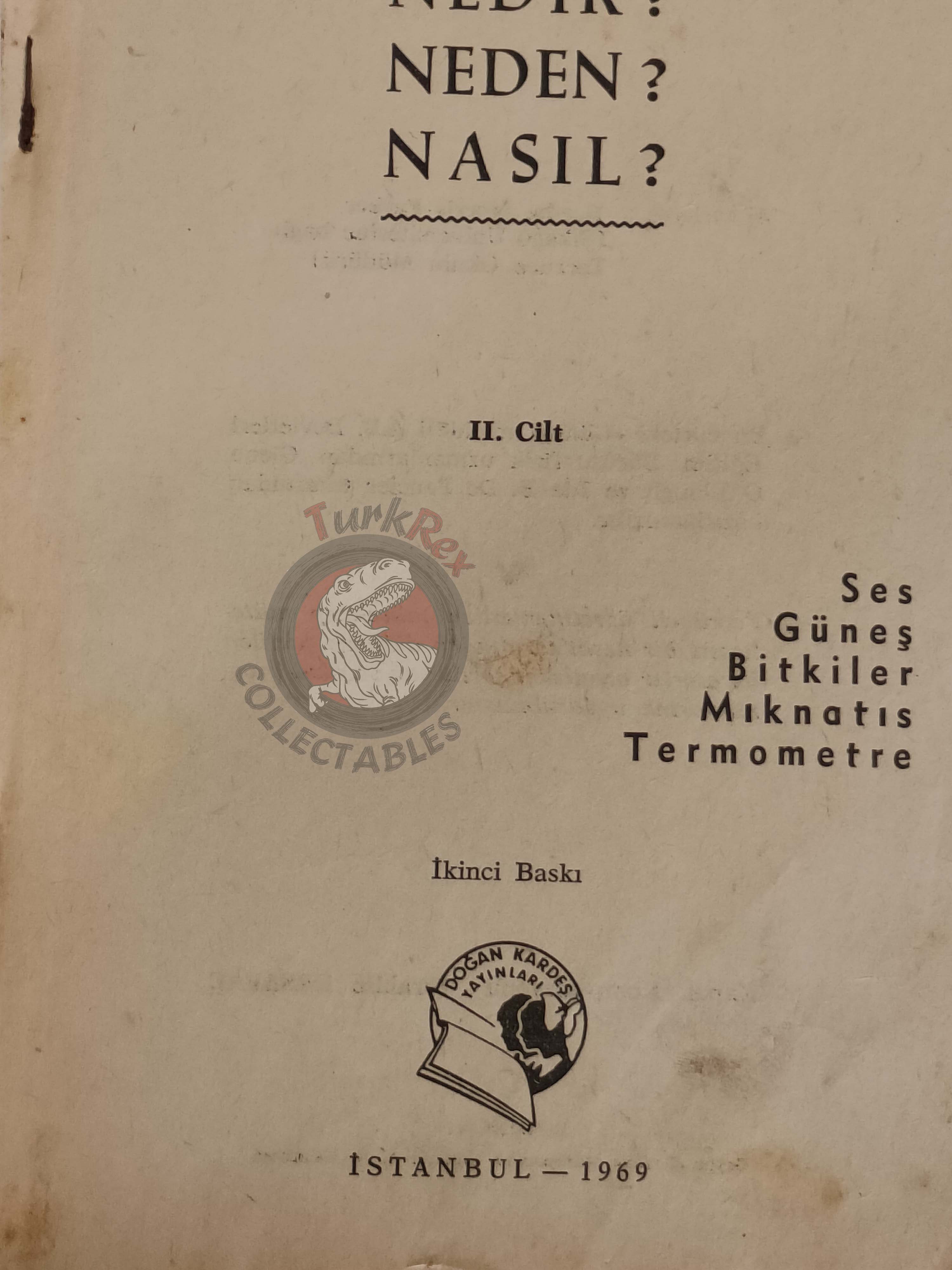 Bertha Morris Parker – Basic Science Education Series 1969 Turkish Book Turkey Sound Sun