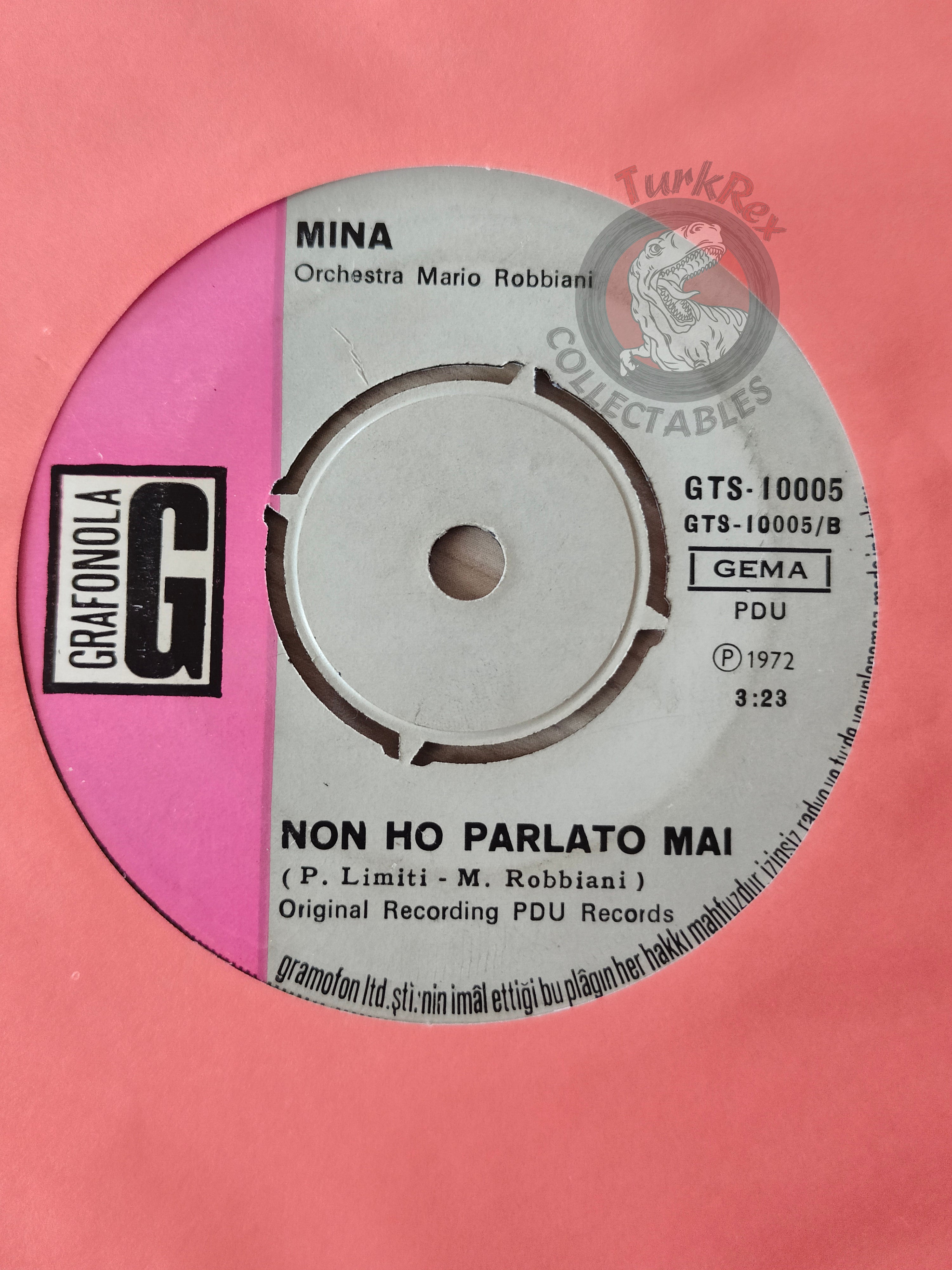 Mina – Grande, Grande, Grande 7" Turkish Pressing Vinyl Turkey Edition