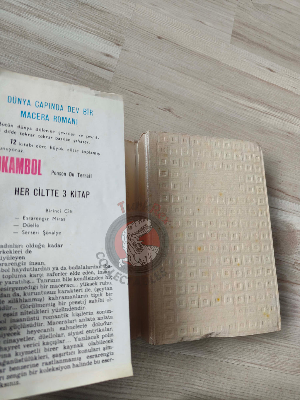 Pierre Alexis Ponson du Terrail – Rocambole 1 L’Héritage Mystérieux 1969 Turkish Book Turkey
