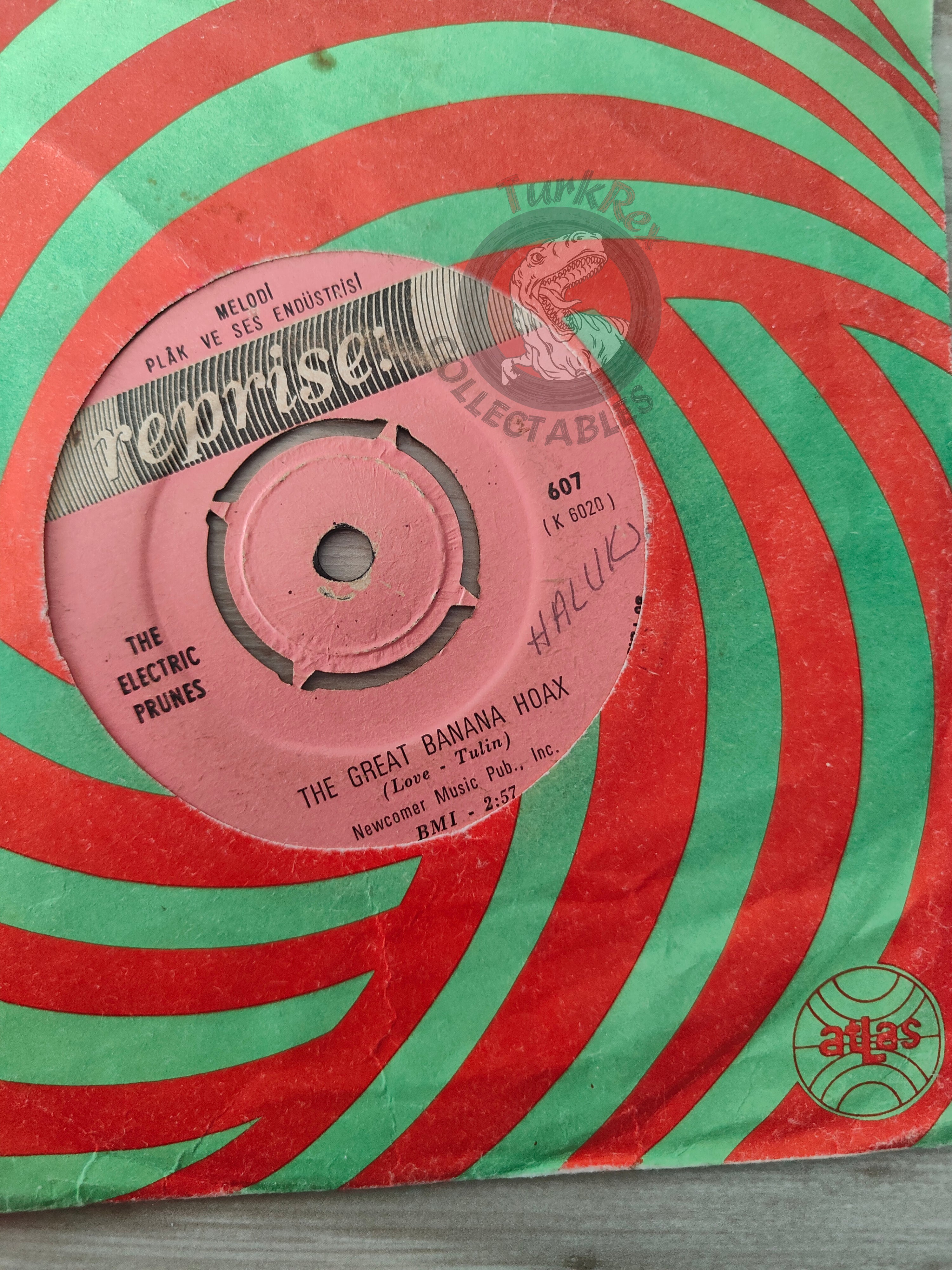 The Electric Prunes – The Great Banana Hoax 7" Turkish Pressing Vinyl Turkey Edition