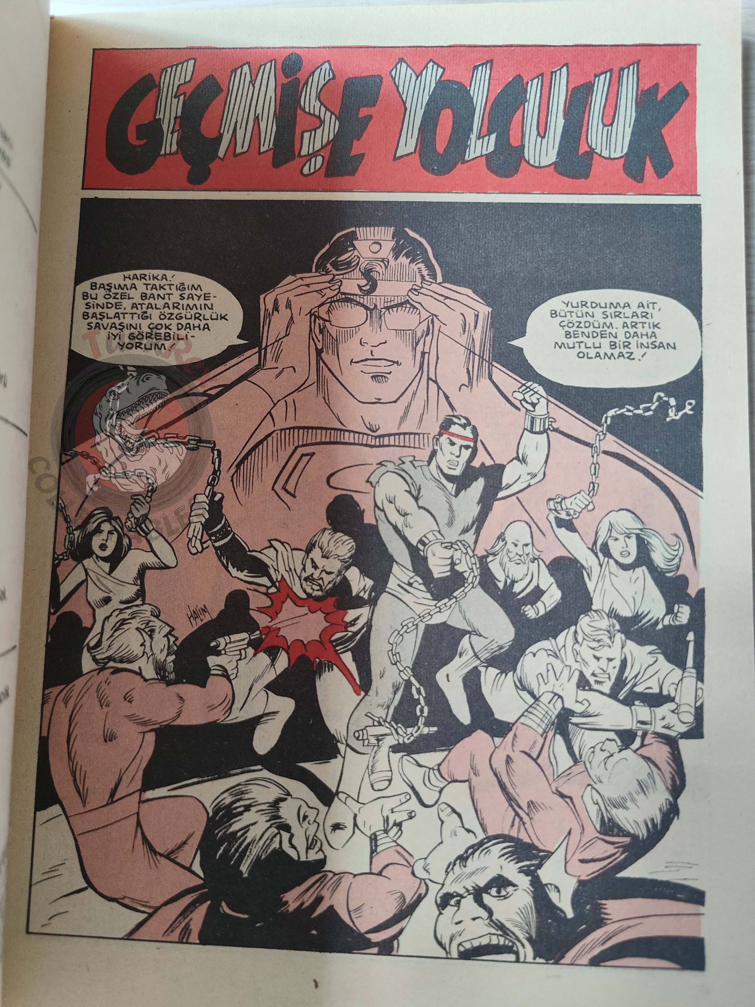 Superman #5 1982 Turkish Comic Turkey Krypton Chronicles #1 #2 #3 DC Comics Presents #57