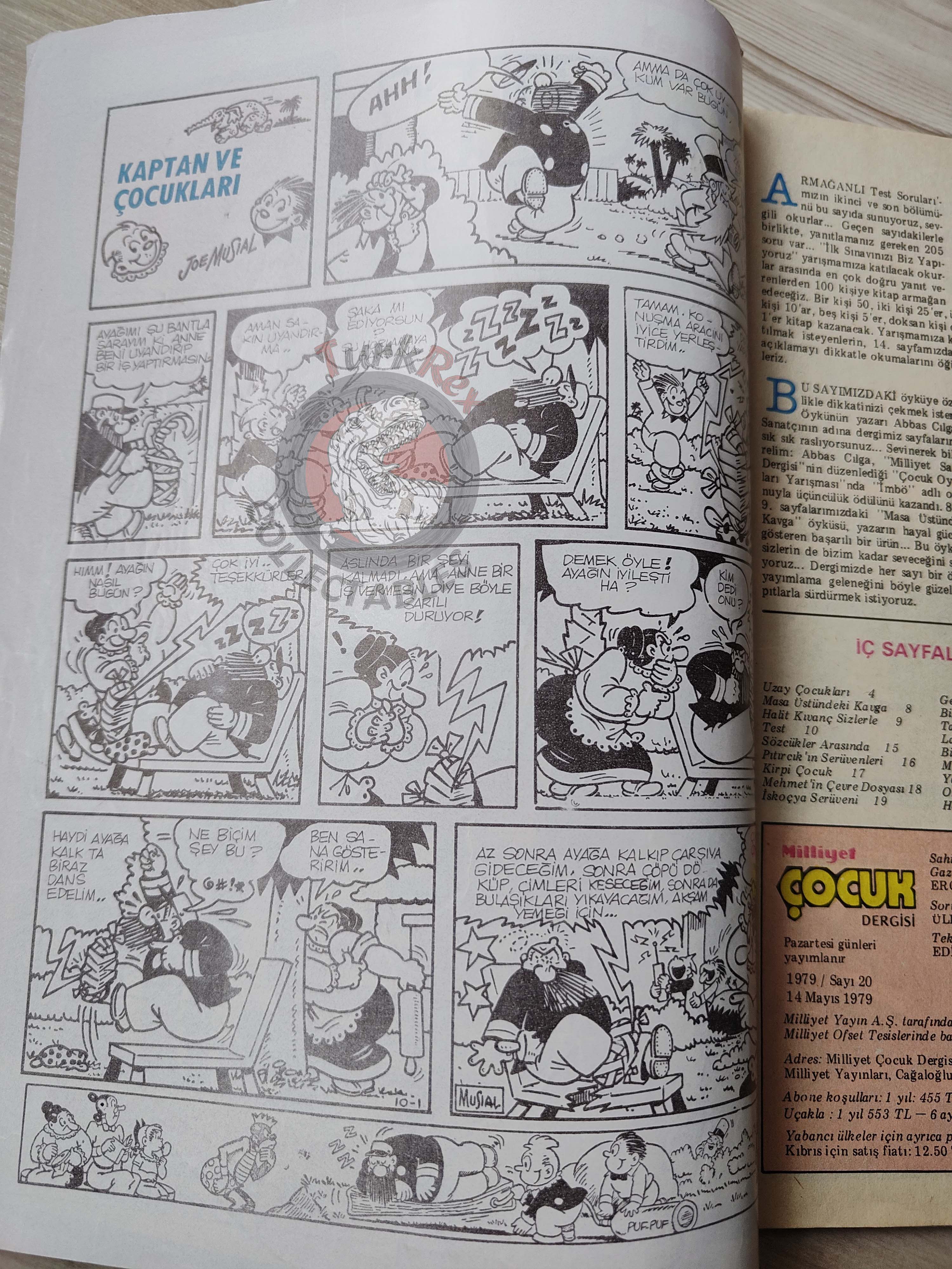 Milliyet Çocuk #20 1979 Turkish Comic Turkey Joyas Literarias Juveniles #74 Walter Scott