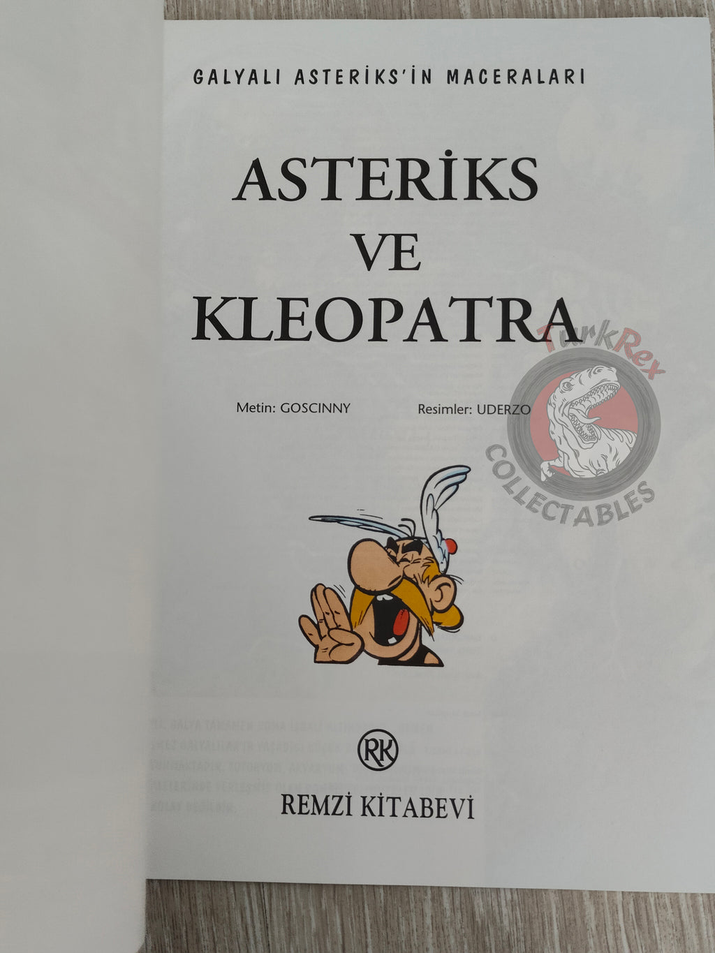 Asterix – Asterix and Cleopatra 1996 Turkish Edition Comic Turkey