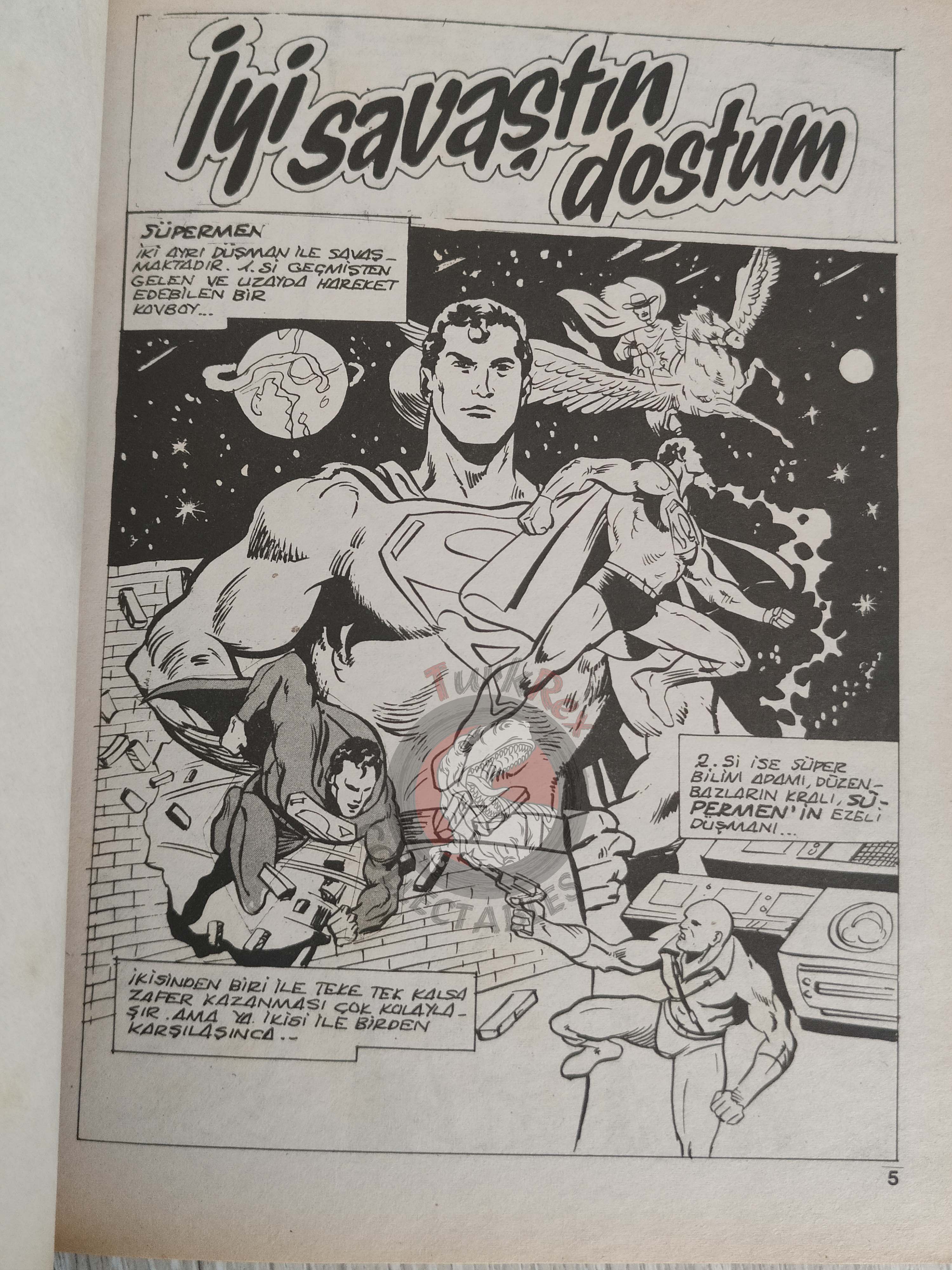 Superman Album #2 Turkish Comic Turkey Batman World's Finest #283 Spectacular #1