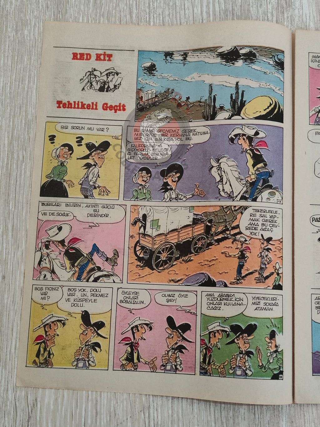 Milliyet Çizgi Roman #7 1988 Turkish Comic Turkey Belle Star Mr. Abernathy Green Force Five